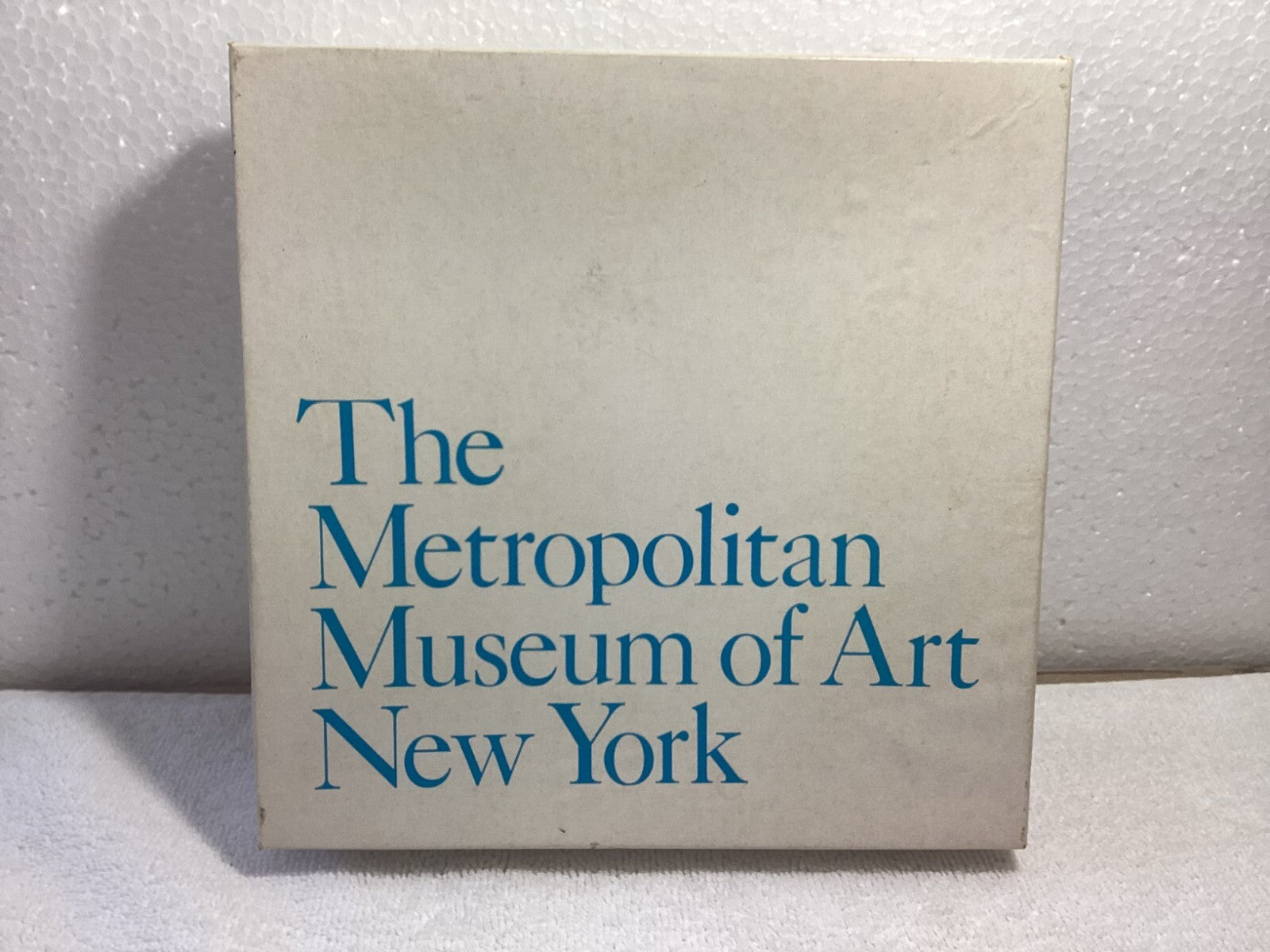 The Metropolitan Museum Of Art New York Round Hanging Stain Glass Plaque