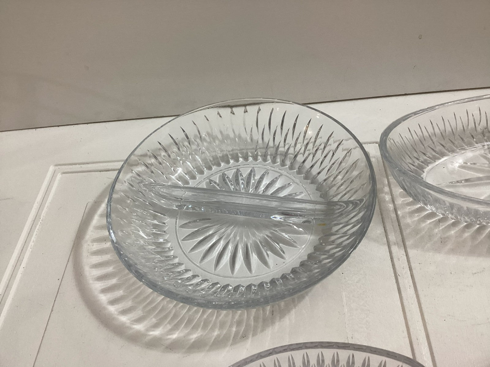 Set Of 4 Vintage Princess House Royal Highlights Serving Dishes