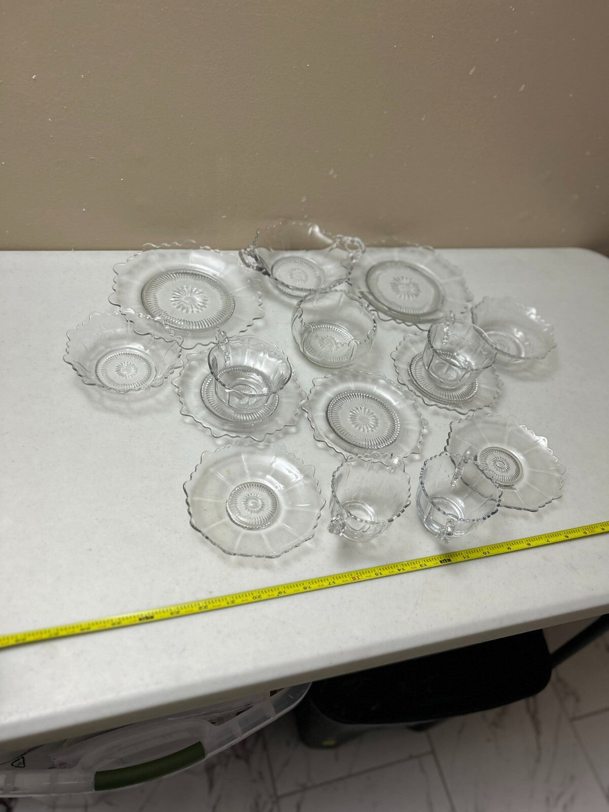 Set Of 15 Pieces 1930 Cambridge Glass Martha Mayo