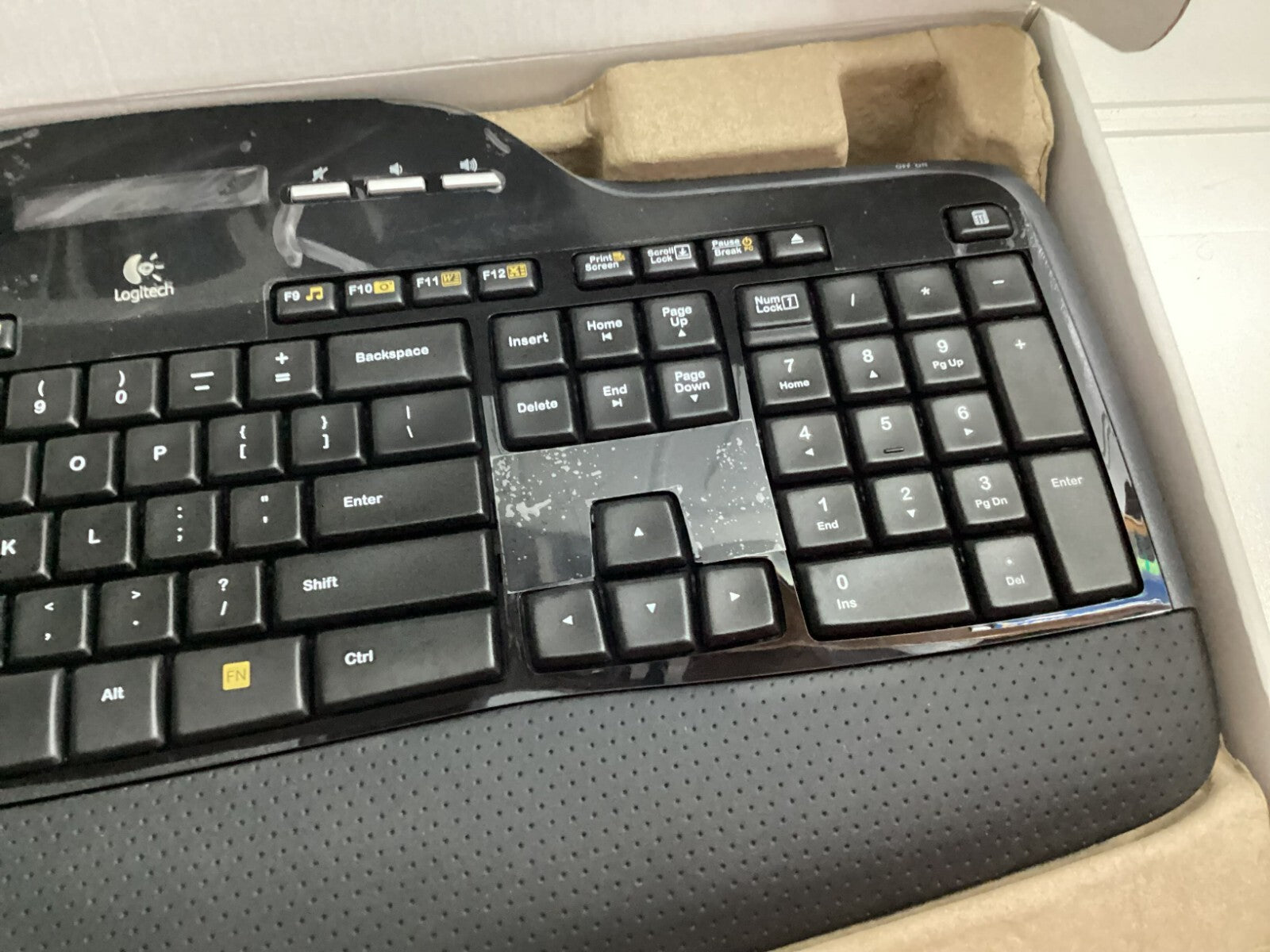 Logitech Wireless Desktop Keyboard And Mouse Combo Model MK700 - Black