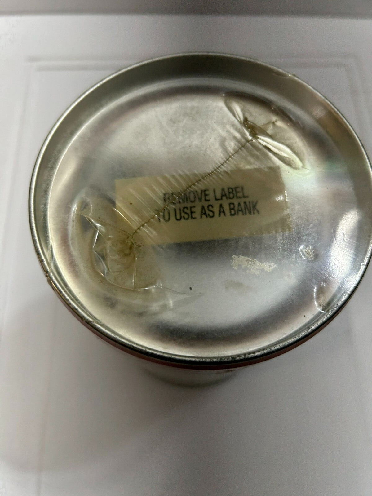 1998 Campbell's Soup Kids 7.5 Inch Junior Series Round Metal Bank - Collectibles