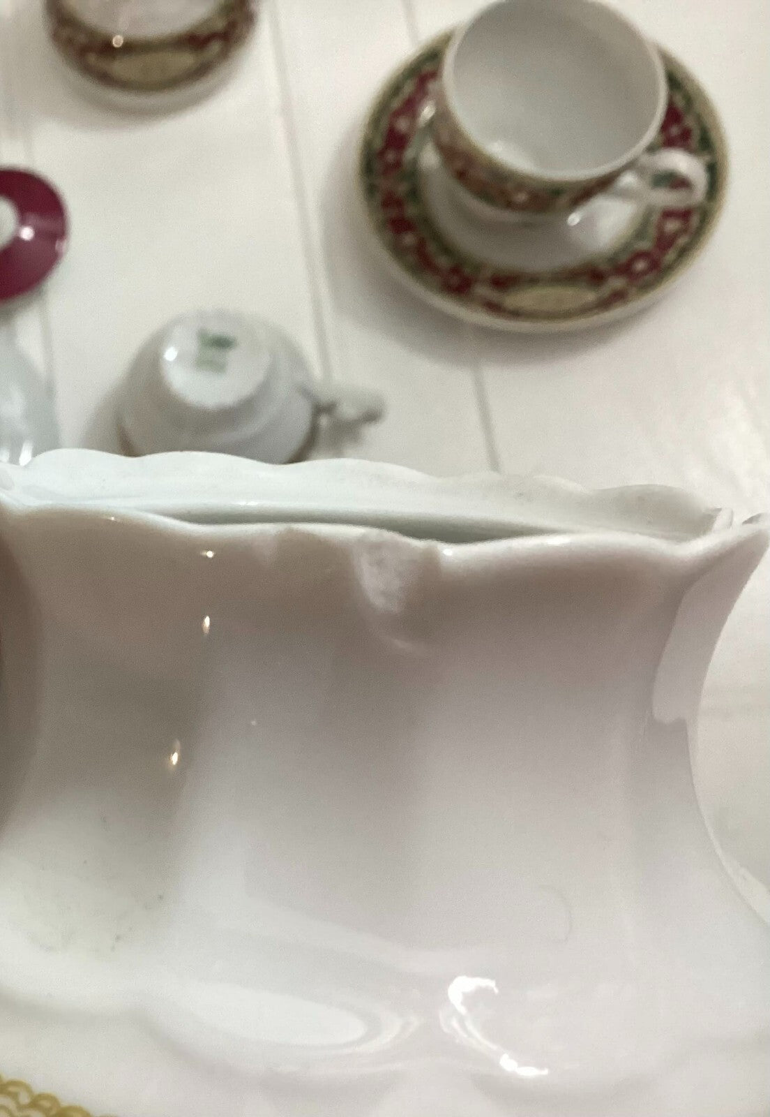 Vintage Edelstein Bavaria Tea Set With Lidded Sugar And Creamer