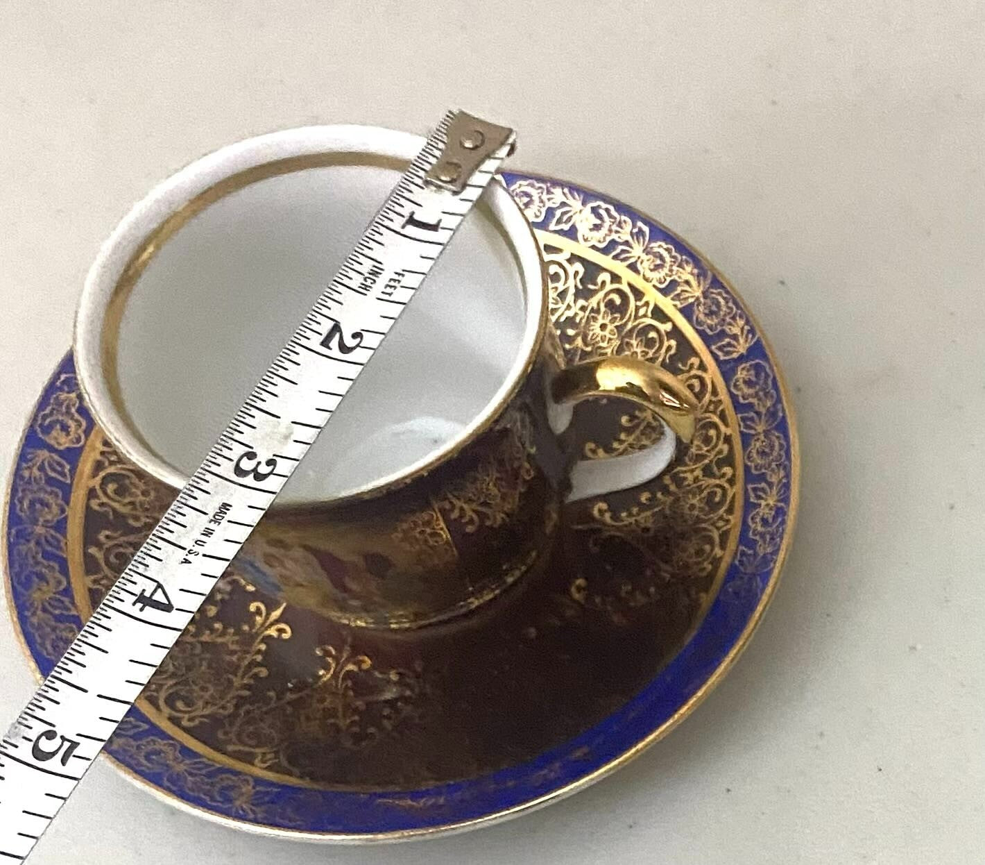 Moritz Zdekauer Teacup & Saucer Czech Republic Set