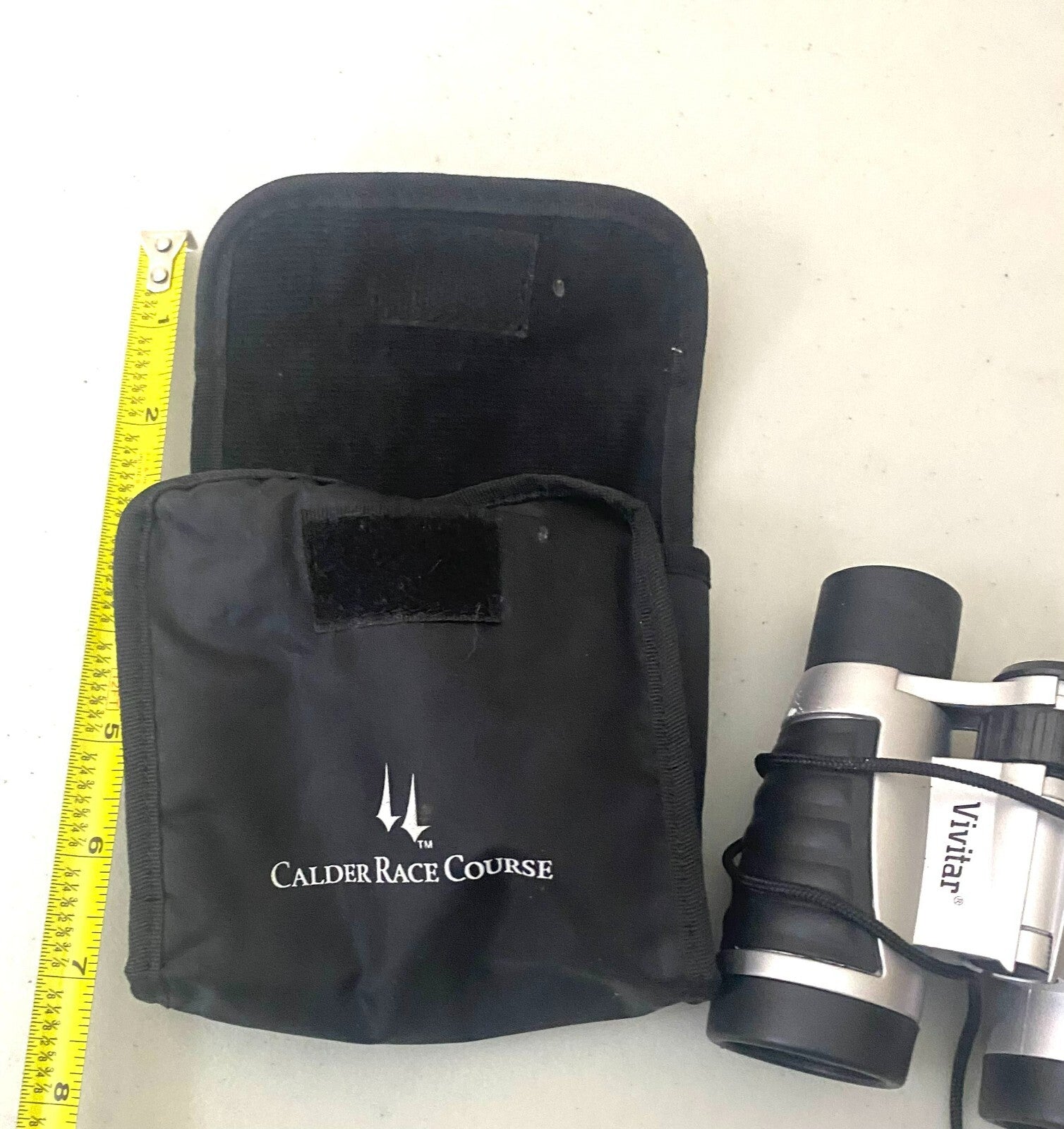 Vivitar Silver Black Magnification Binoculars 4 x 30 With Strap And Pouch