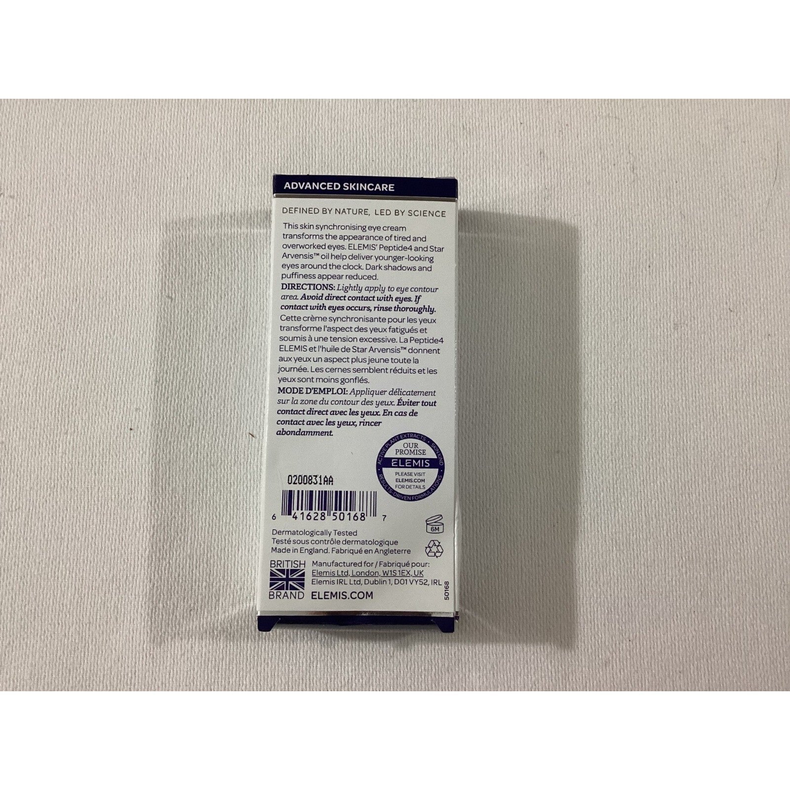 Elemis Peptide4 eye recovery cream .5 oz