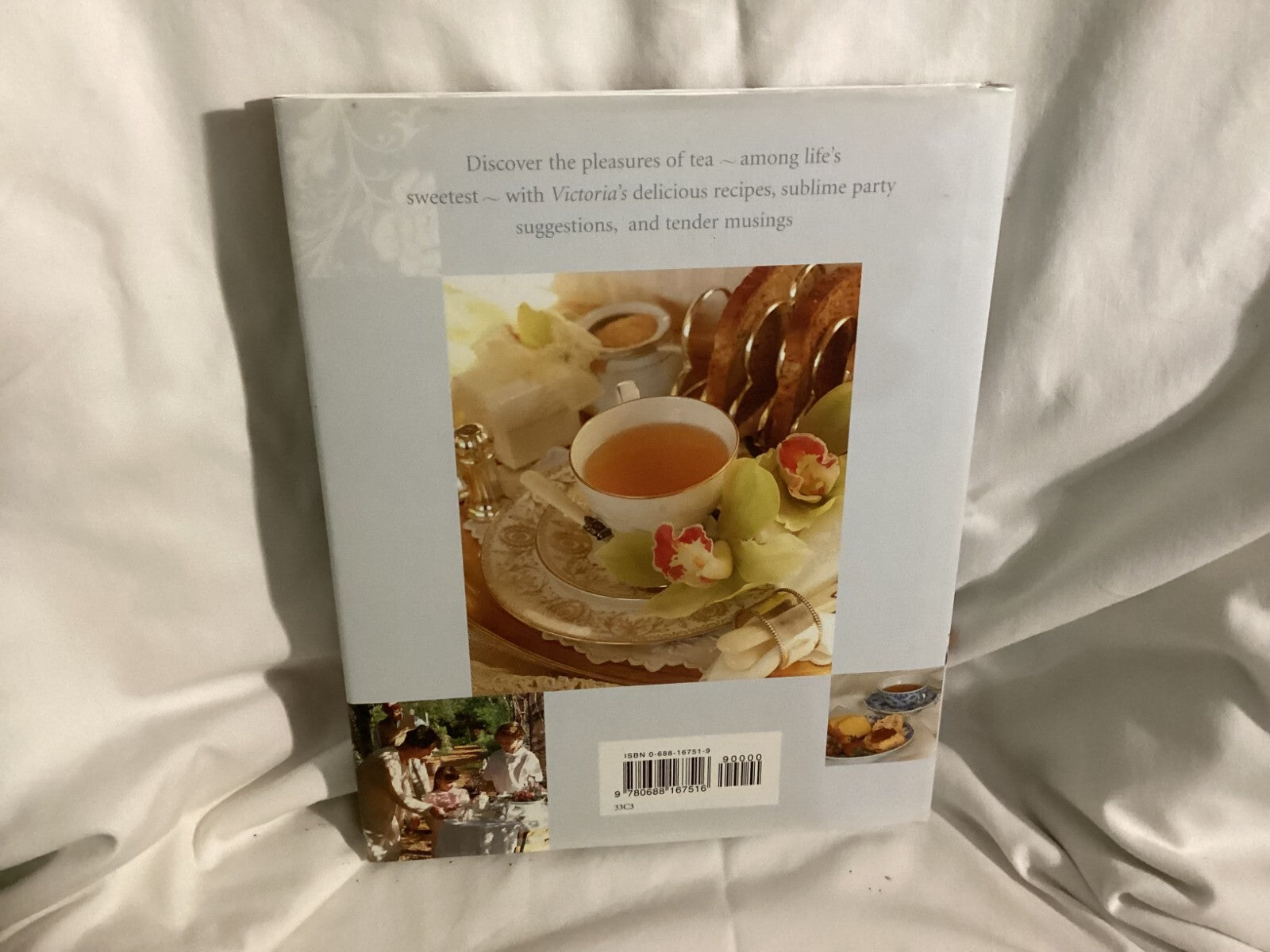The Pleasures Of Tea Recipes and Rituals By Kim Waller Hardcover