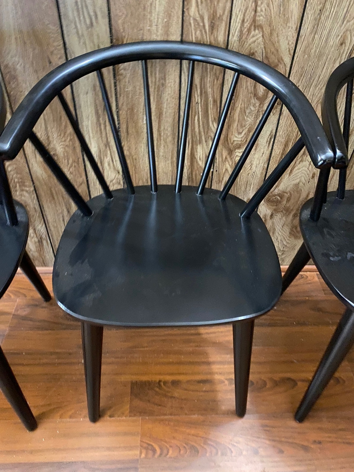 The Florence Black Dining Chairs set of 4