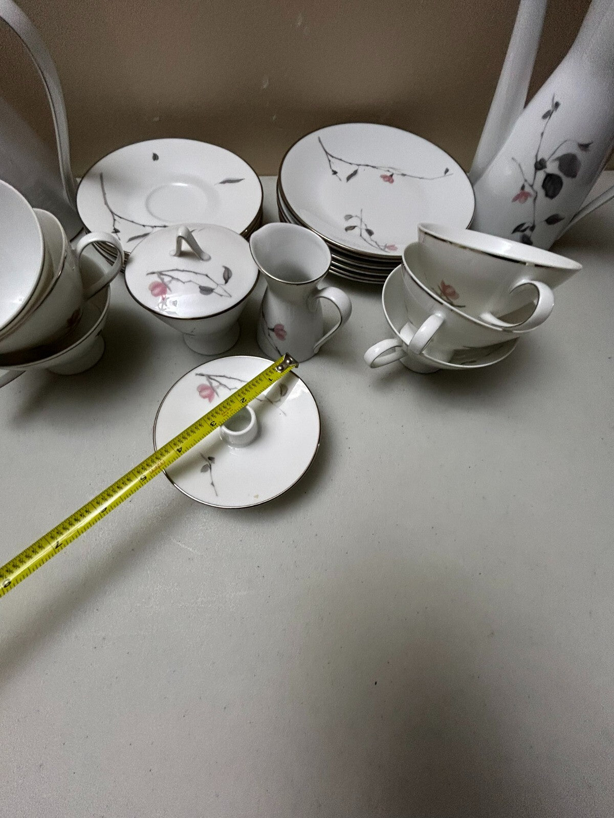 23 PCs Vintage Rosenthal Japanese Chery Blossom Complete Tea Set