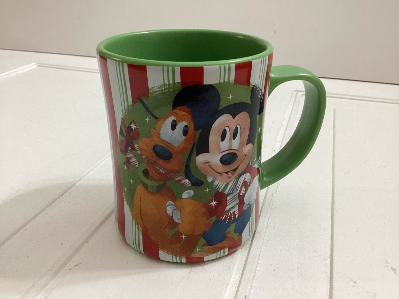 Disney Mickey, Minnie And Pluto's Christmas Holiday Mug