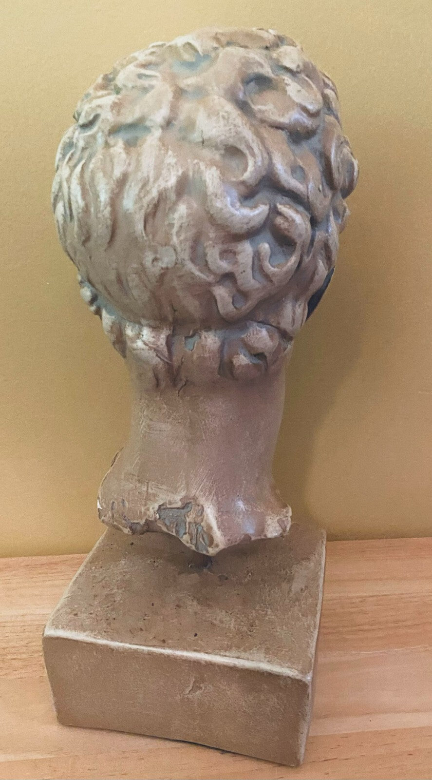 Bust Of Ancient Greek Mythology God Hermes Sculpture Collectible Display