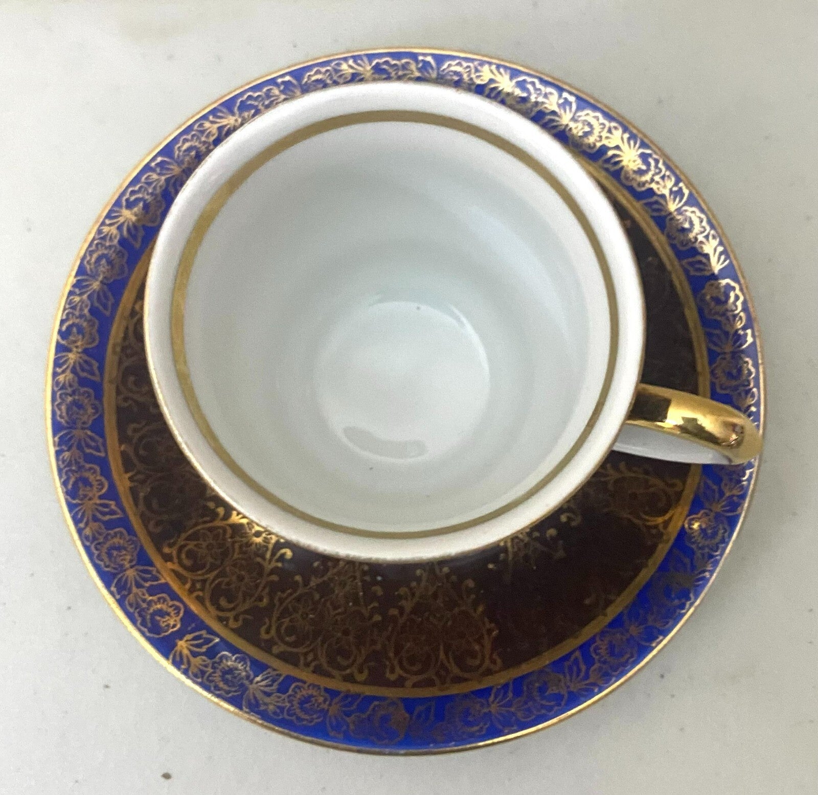 Moritz Zdekauer Teacup & Saucer Czech Republic Set