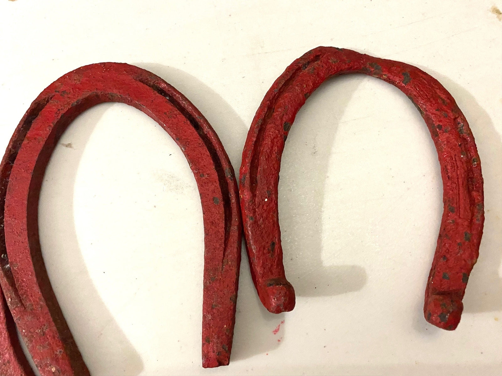 Set of 3 red Shoe Horse Home decor