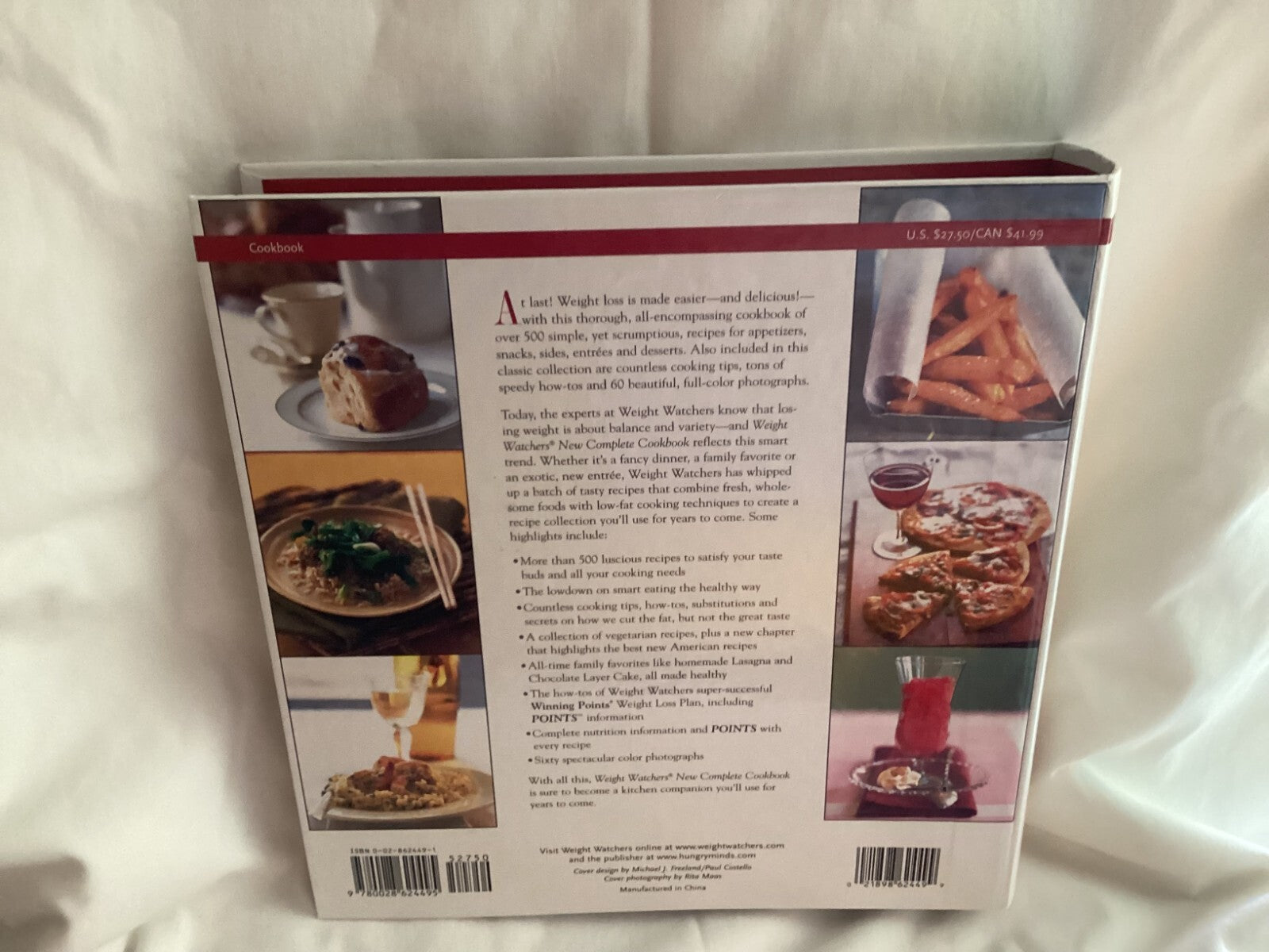 Weight Watchers Weight Loss Plan New Complete Cookbook Trade Paperback