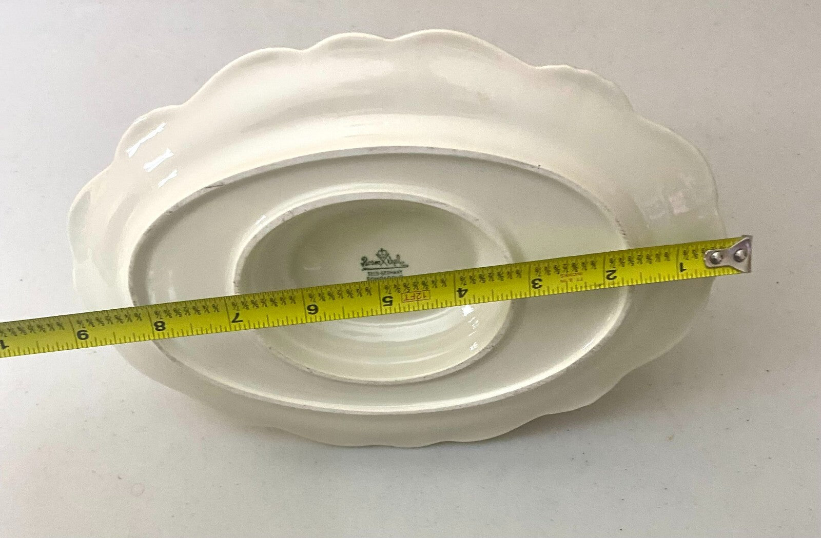 Rosenthal White Porcelain Pompadour Floral Design Gravy Boat