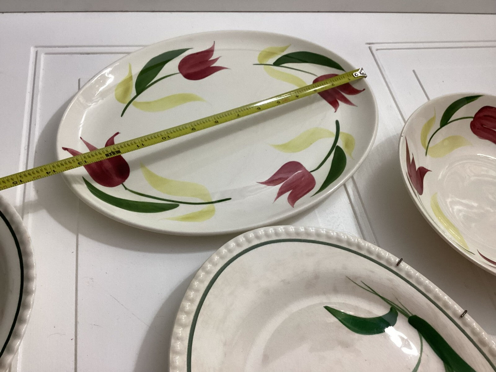 Lot Of 2 sets Floral Rio By Stetson China Co And Blue Ridge Plates And Bowls