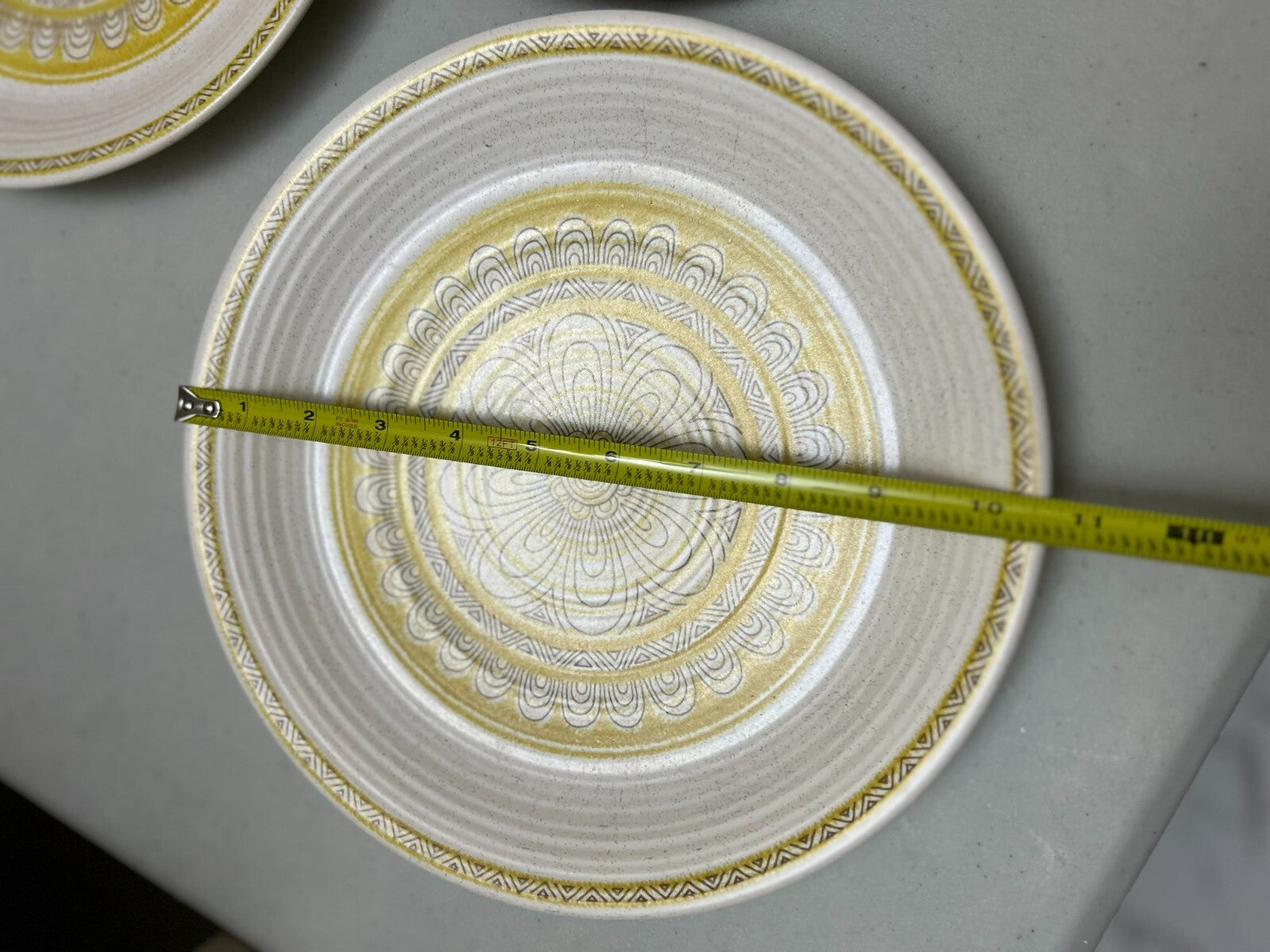 Vintage Set Of 7 Franciscan Earthenware Oven Safe Dinner Plate