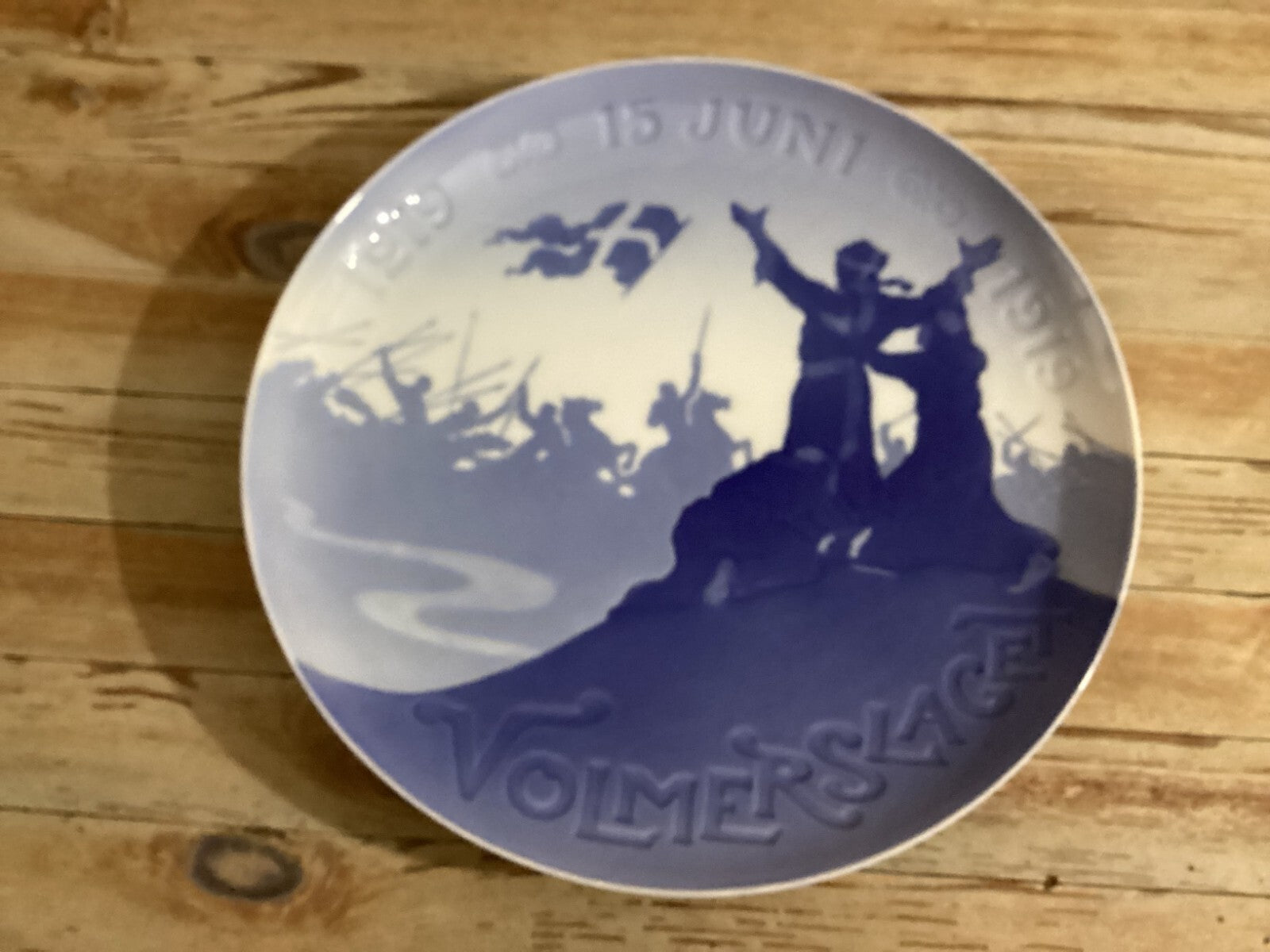 Bing & Grondahl Volmerslaget Wall Hanging Collectible Display Plate