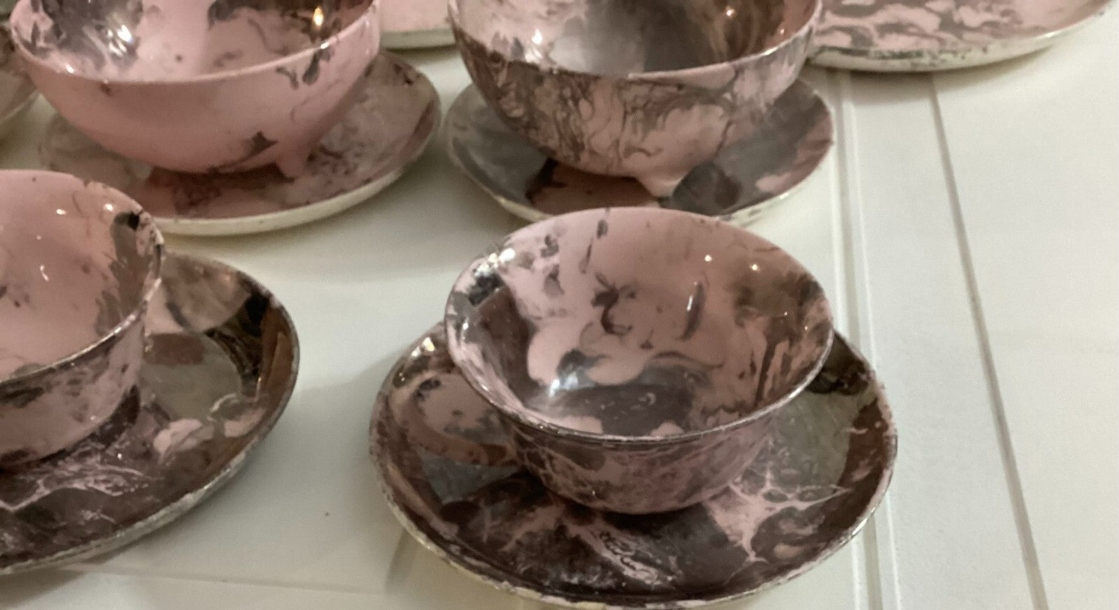 15 Pieces Set Of Sasha Brastoff Chinaware Dinner Set