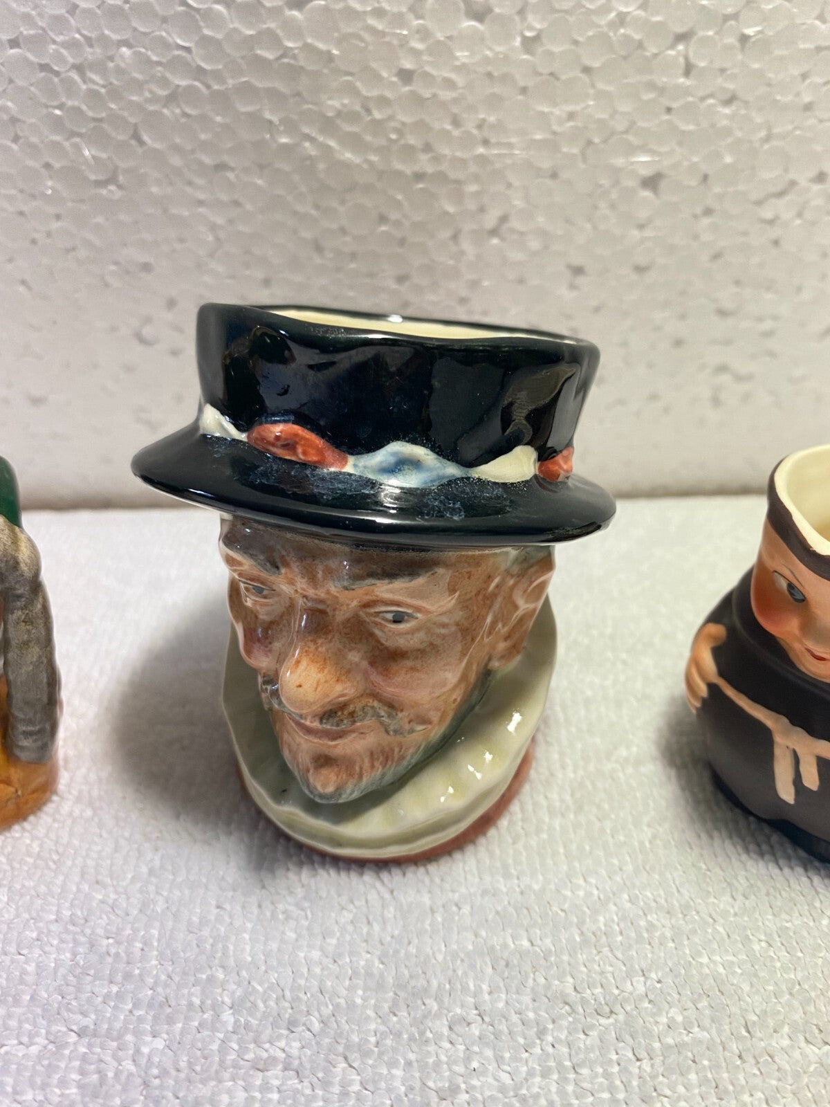 Vintage Royal Doulton/Goebel Toothpick Holder 4 Mini Jug Mugs