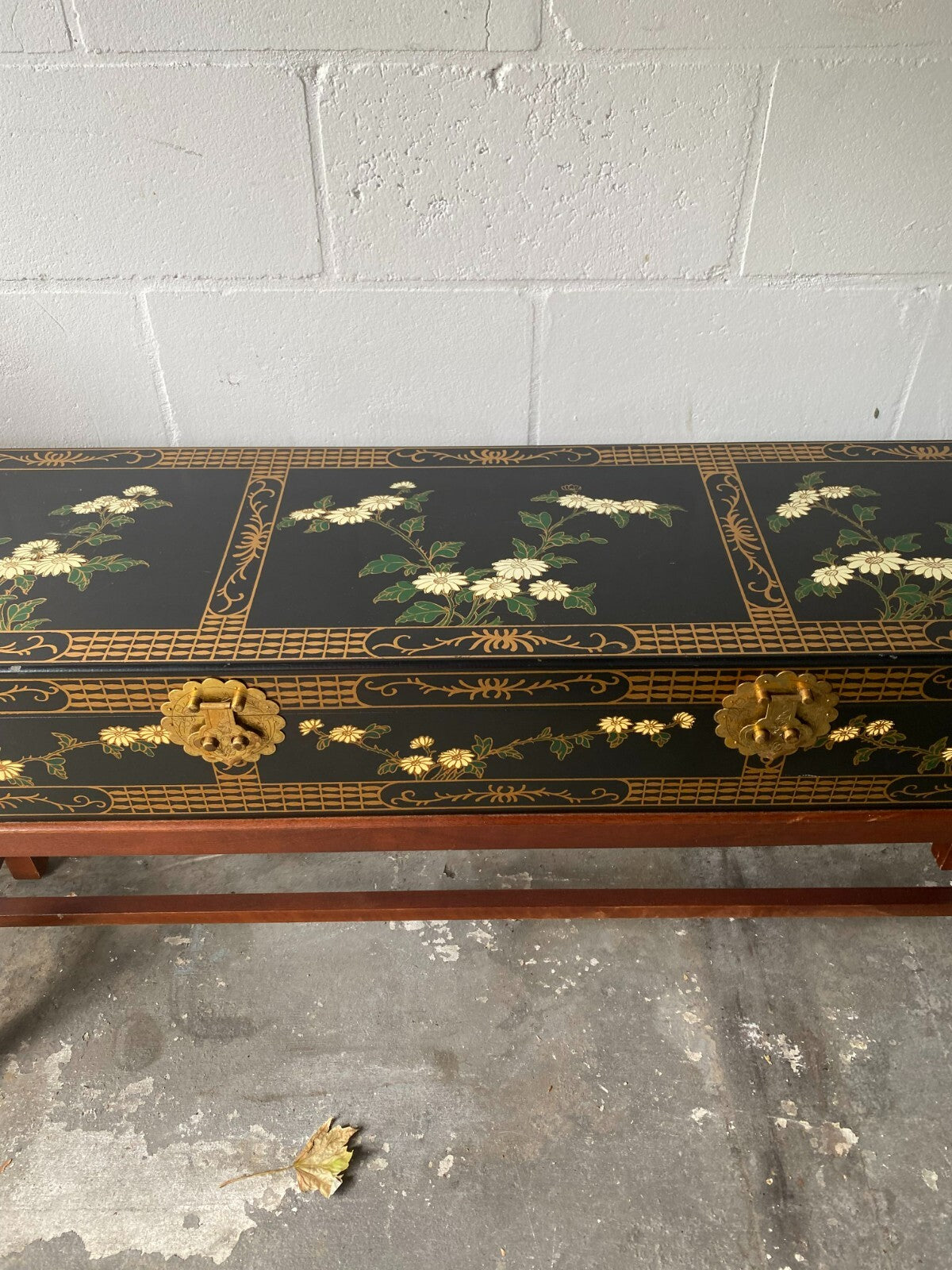 53” Asian Long Rectangular Sword Chest