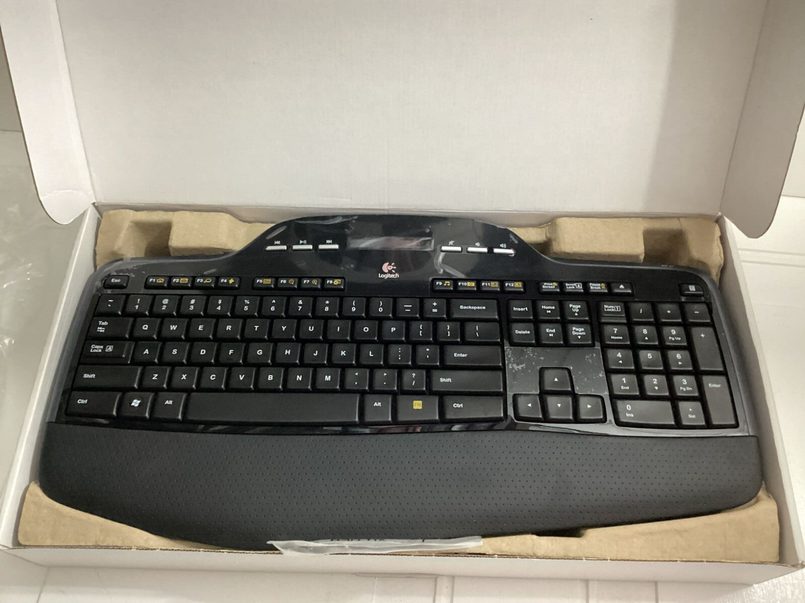 Logitech Wireless Desktop Keyboard And Mouse Combo Model MK700 - Black