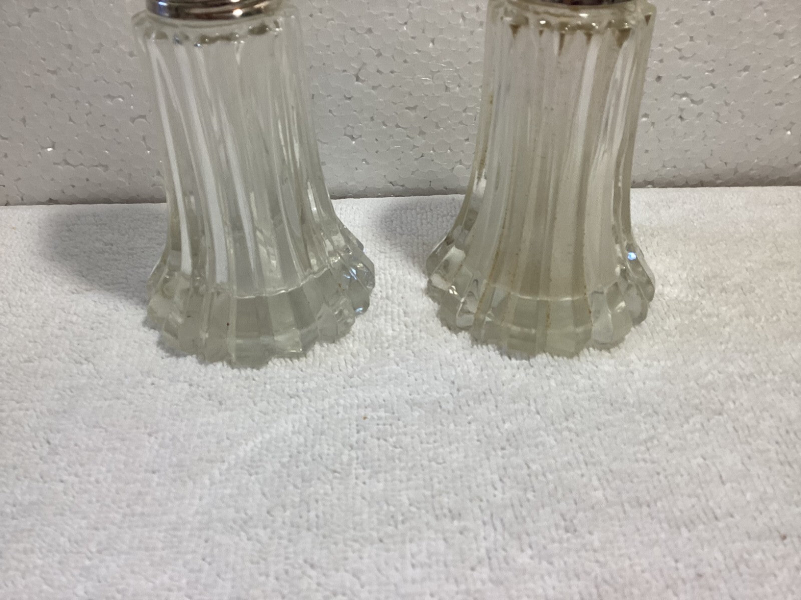 Traditional English Salt and Pepper Shakers 5.5”
