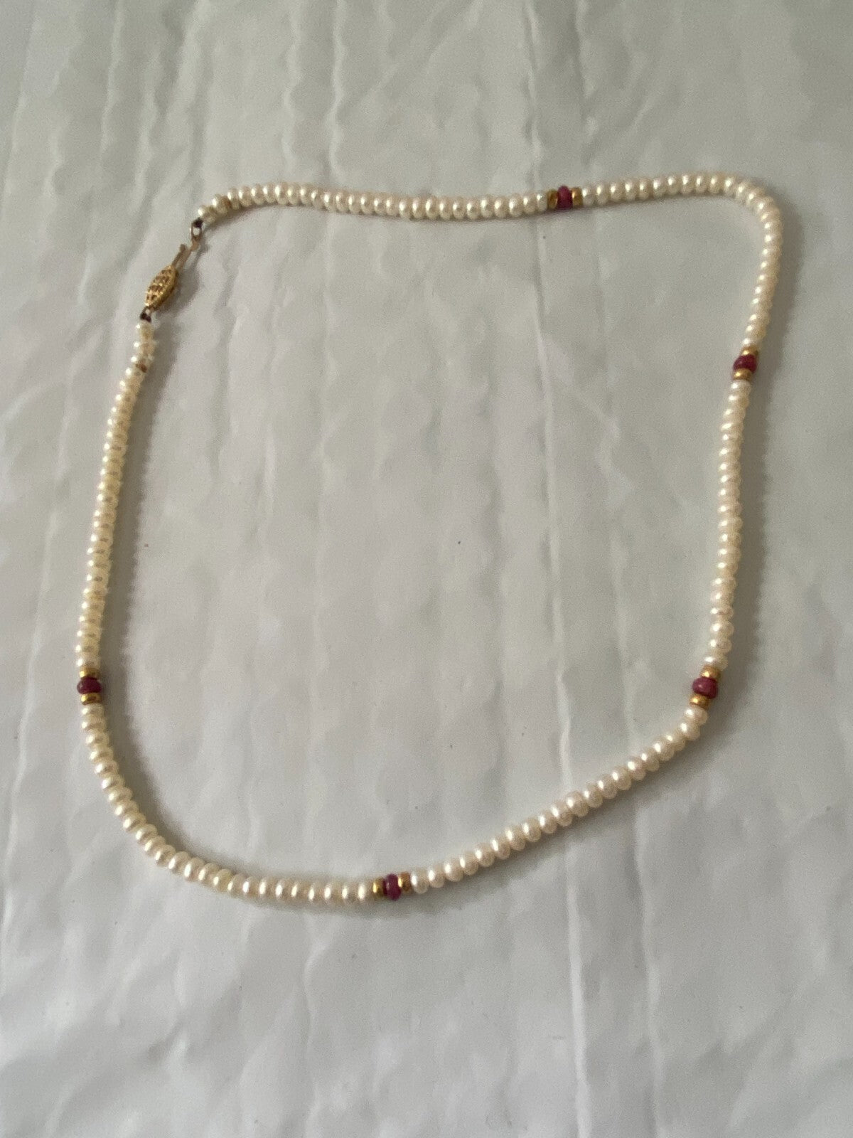 Elegant Akoya Pearls With Gold Beads Choker Necklace