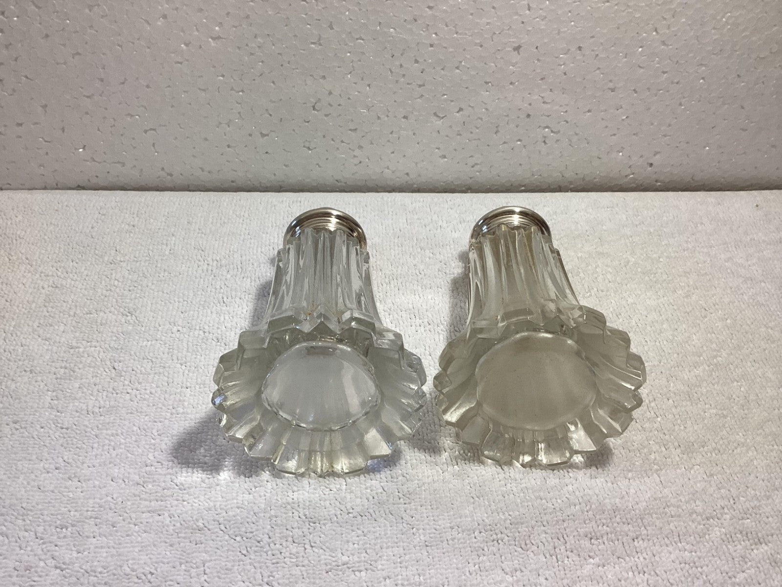Traditional English Salt and Pepper Shakers 5.5”