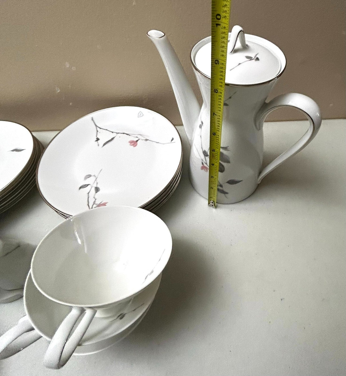 23 PCs Vintage Rosenthal Japanese Chery Blossom Complete Tea Set
