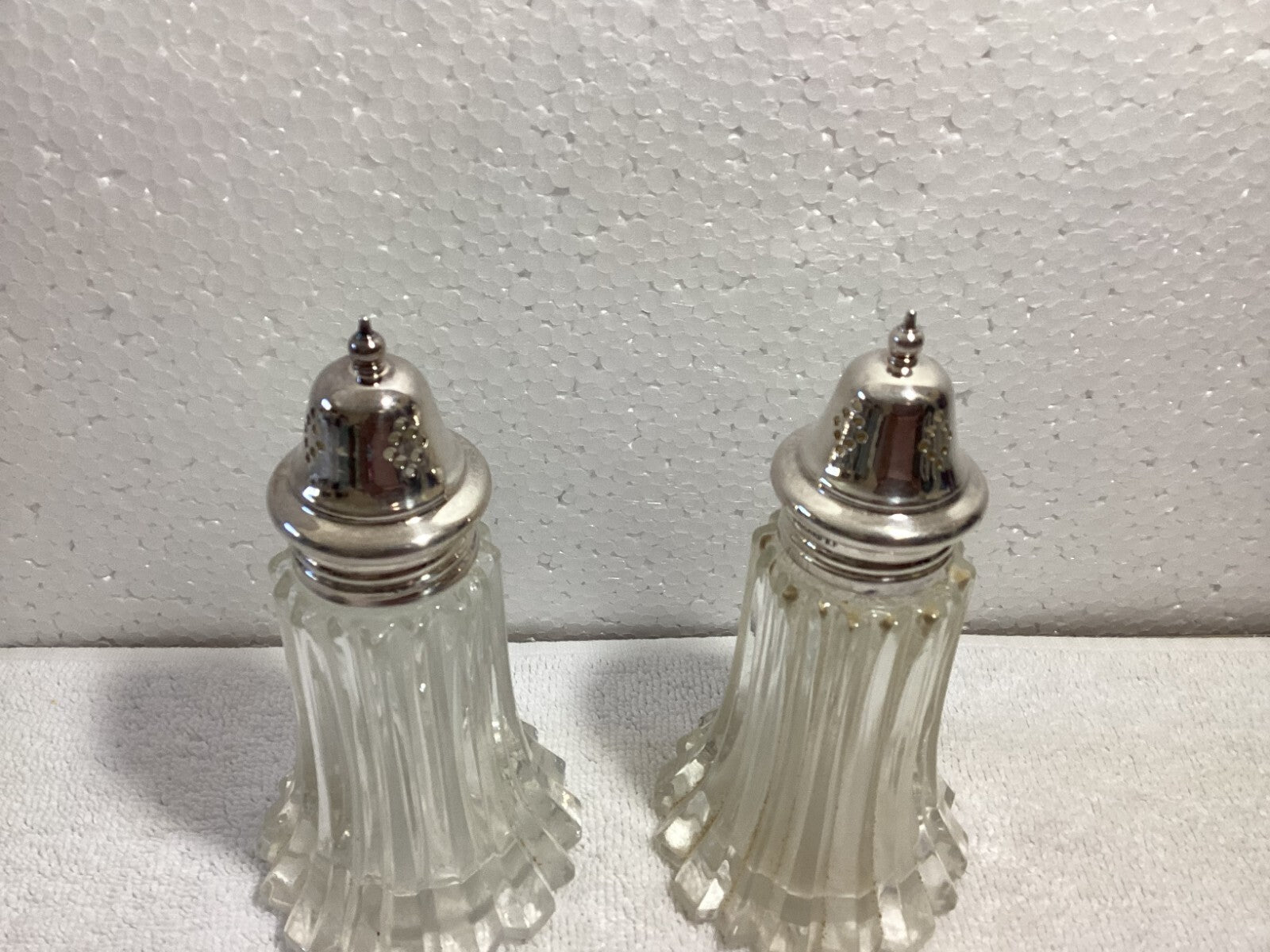 Traditional English Salt and Pepper Shakers 5.5”