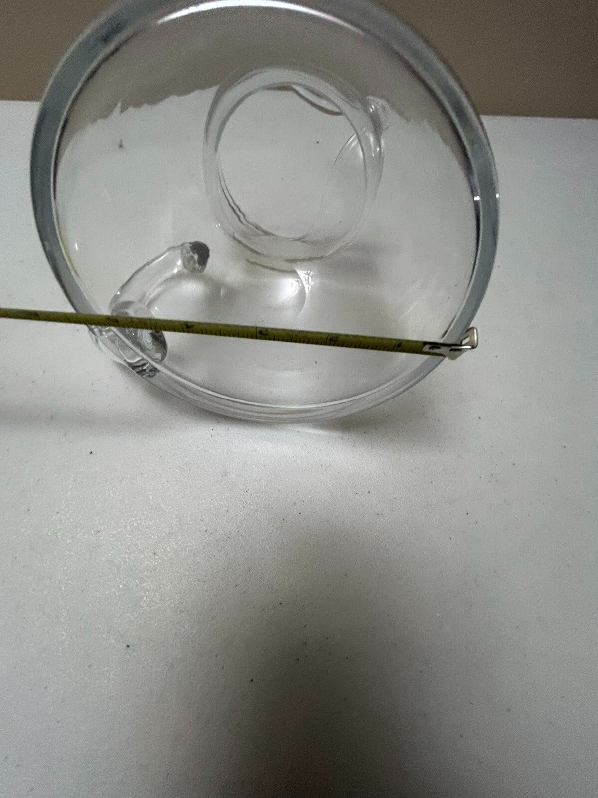 Vintage Kaj Frank Clear Glass Pitcher