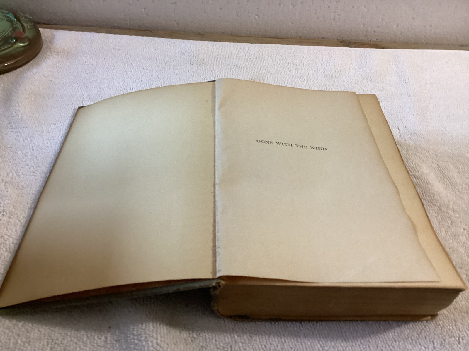 Gone With The Wind By Margaret Mitchell Historical Fiction Novel Hardcover 1938