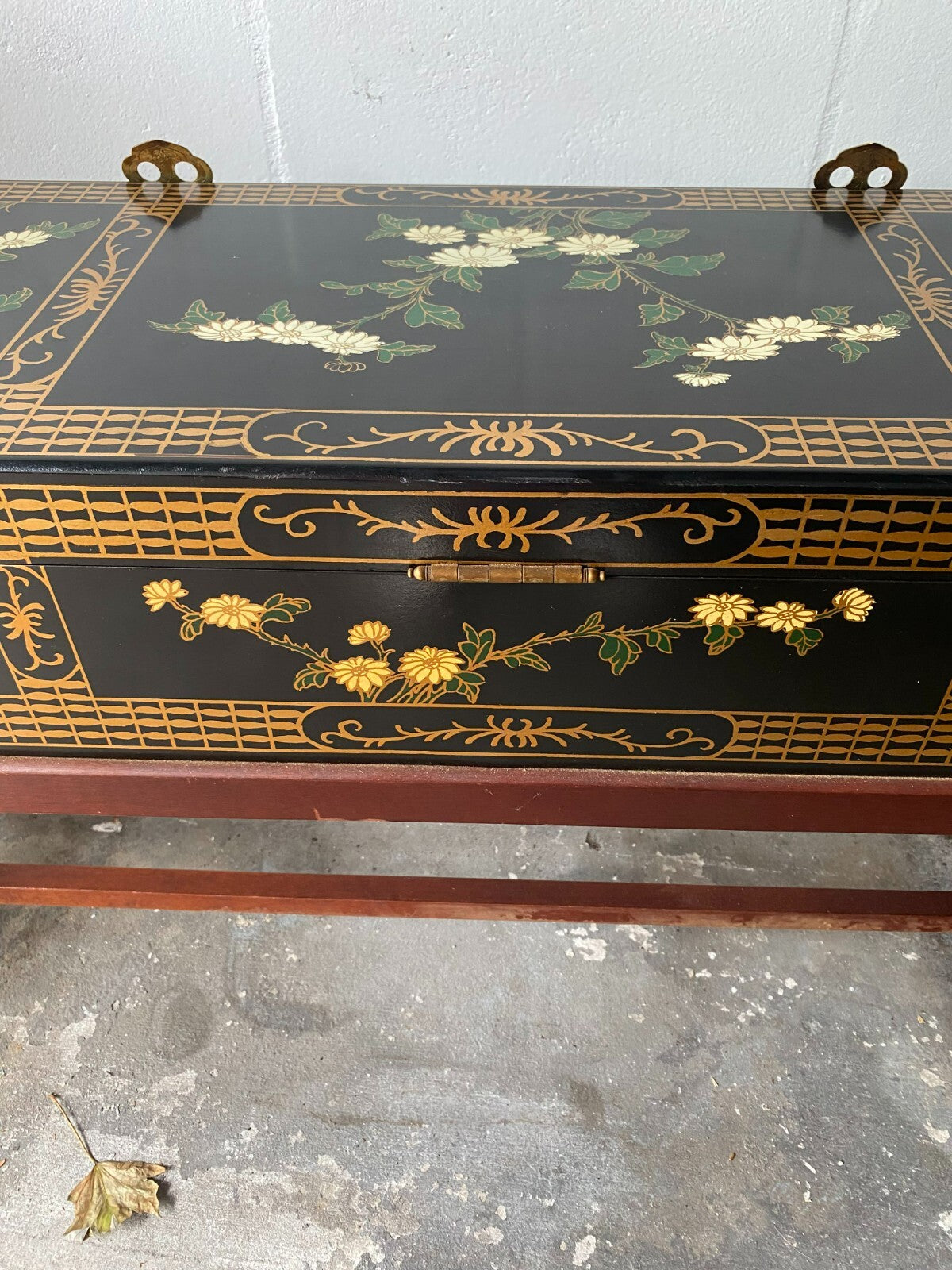 53” Asian Long Rectangular Sword Chest