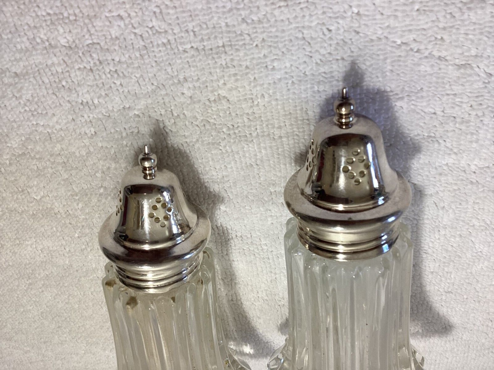 Traditional English Salt and Pepper Shakers 5.5”