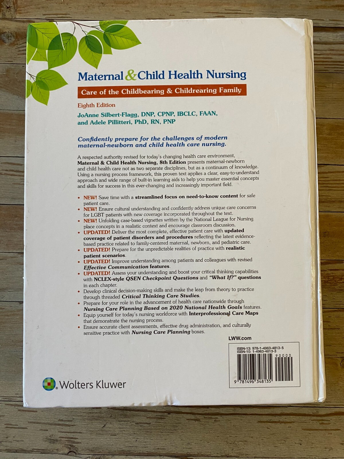 Maternal & Child Health Nursing : Care of the Childbearing & Childrearing Family