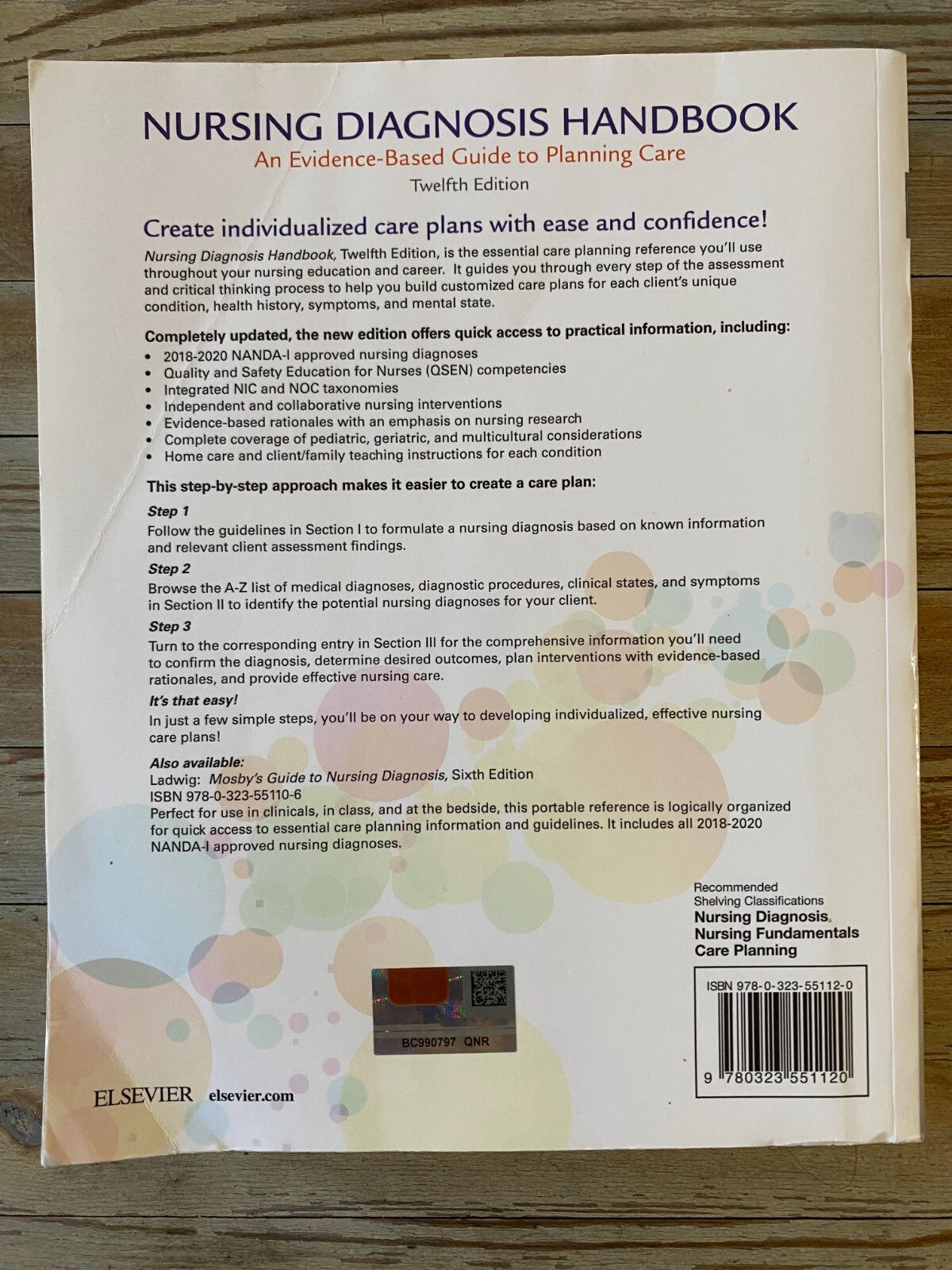 Nursing Diagnosis Handbook 12 Edition Evidence Based Guide To Planning Care