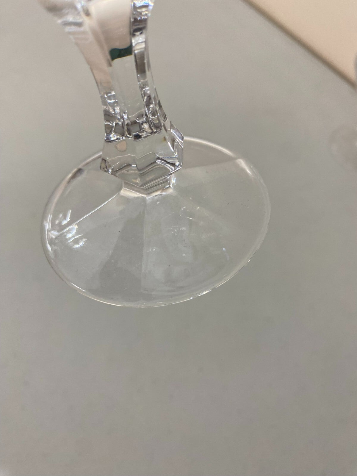 Lot Of 4 Zwiesel Footed Round 5 Inch Cut Glass
