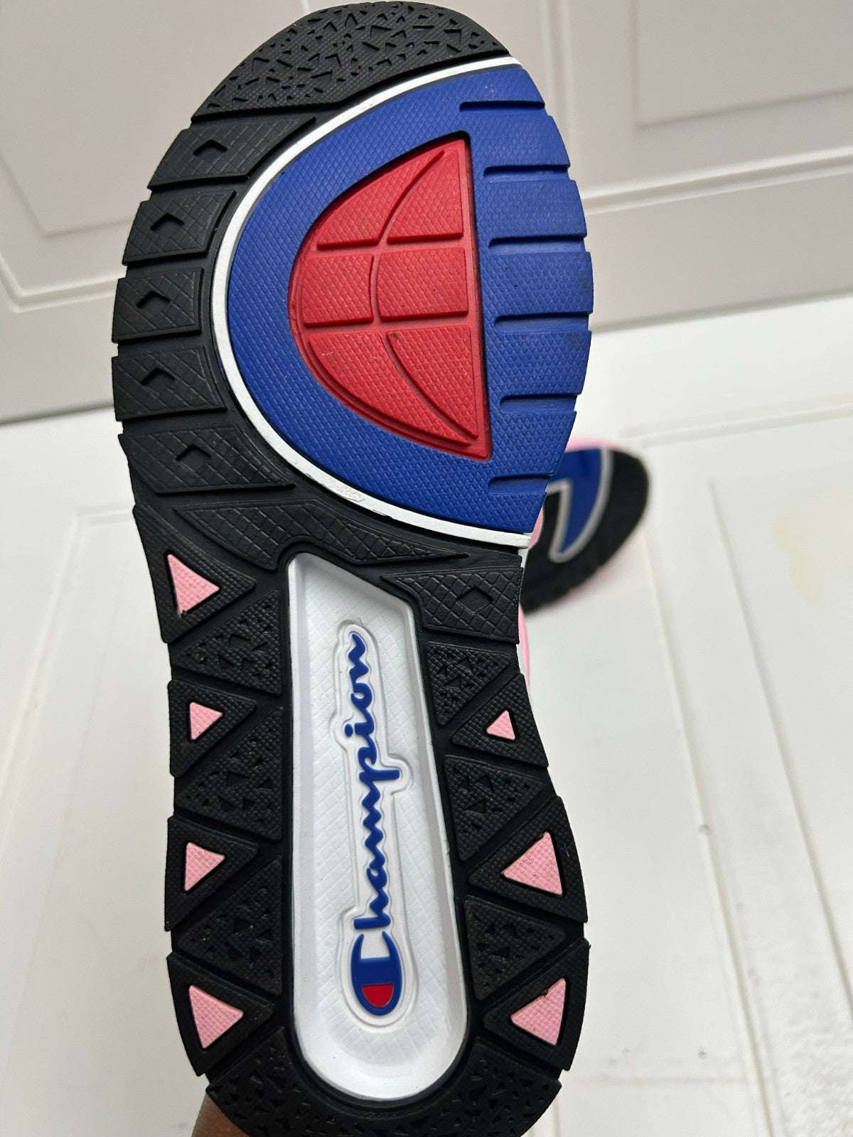 Champion Women Pink Rally Flux Adjustable High Top Sneakers Size 7