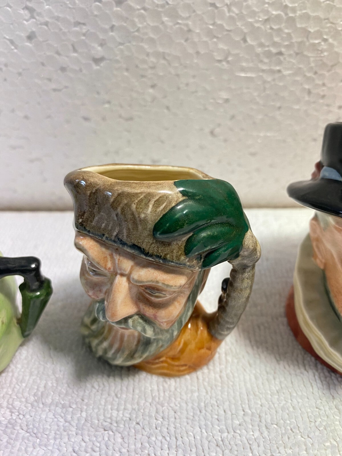 Vintage Royal Doulton/Goebel Toothpick Holder 4 Mini Jug Mugs