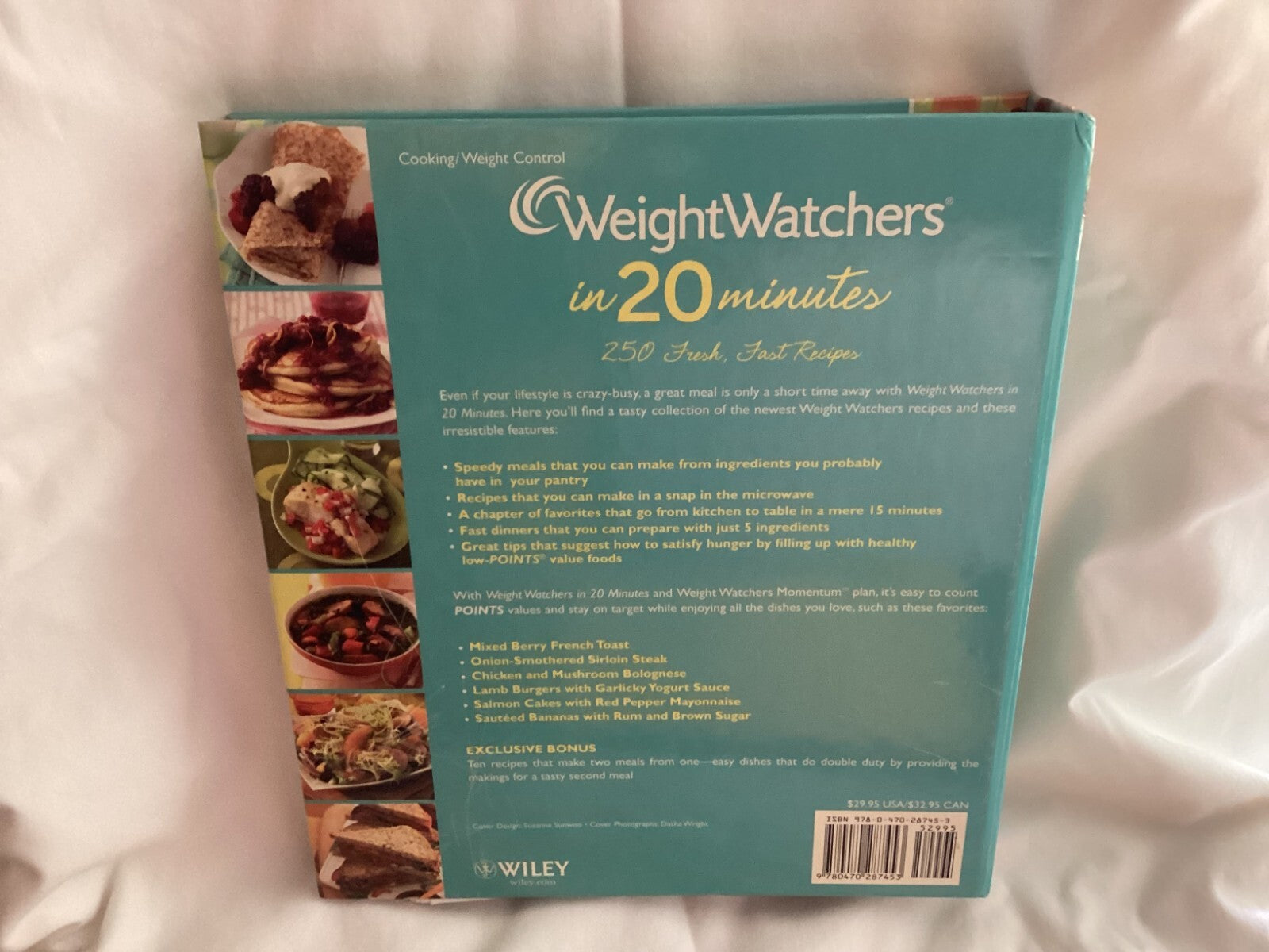 Weight Watchers In 20 Minutes Fresh And Fast Recipes Cook Book Hardcover