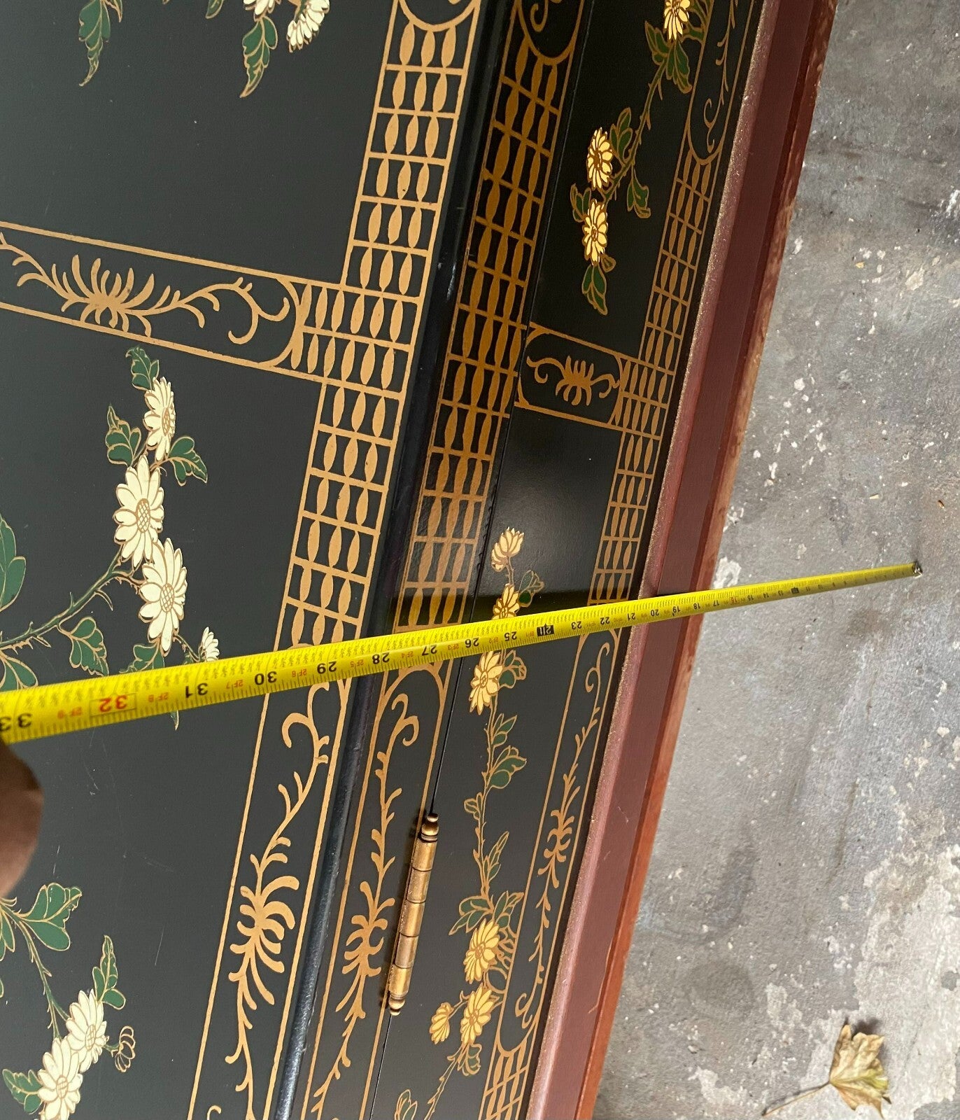53” Asian Long Rectangular Sword Chest