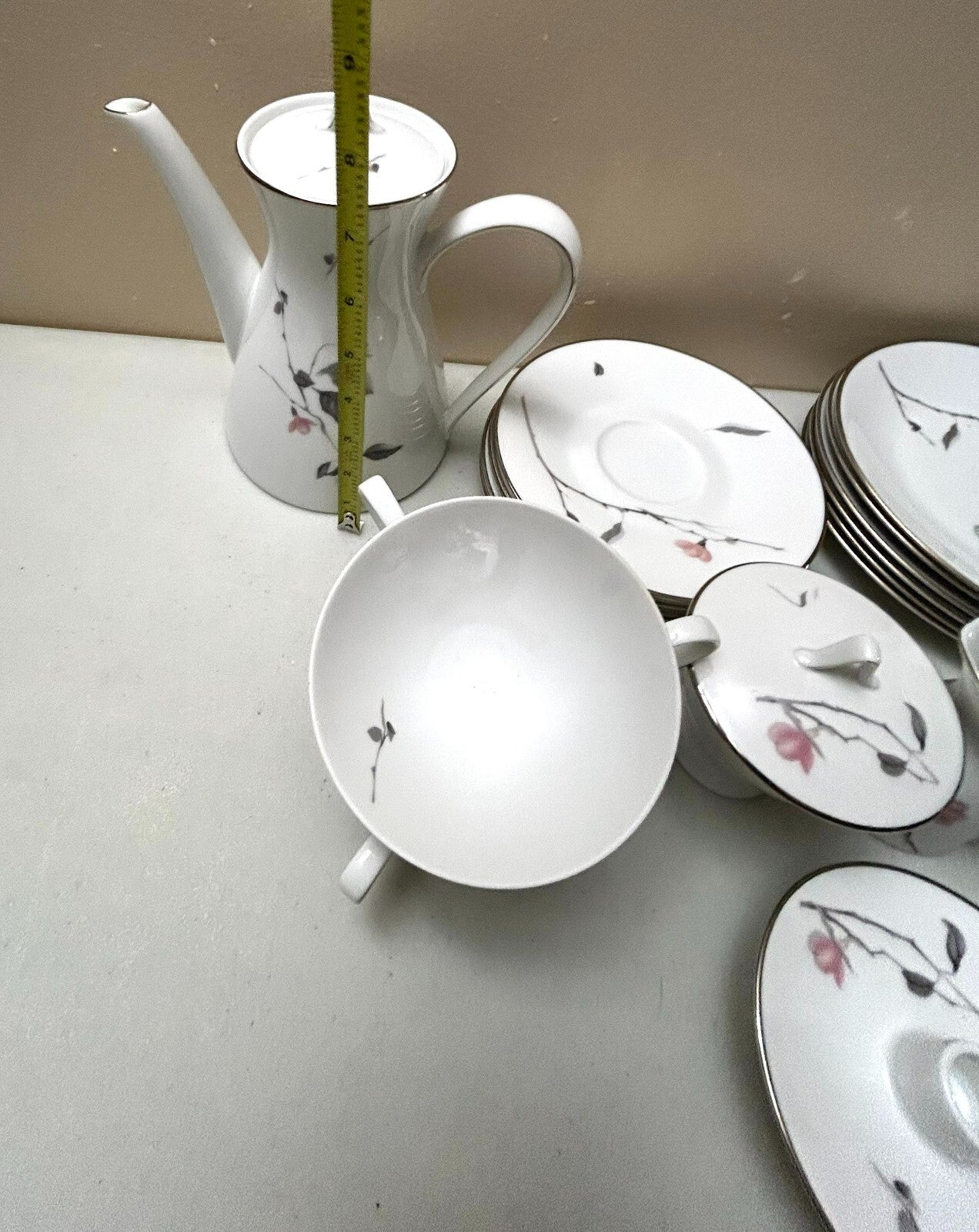 23 PCs Vintage Rosenthal Japanese Chery Blossom Complete Tea Set