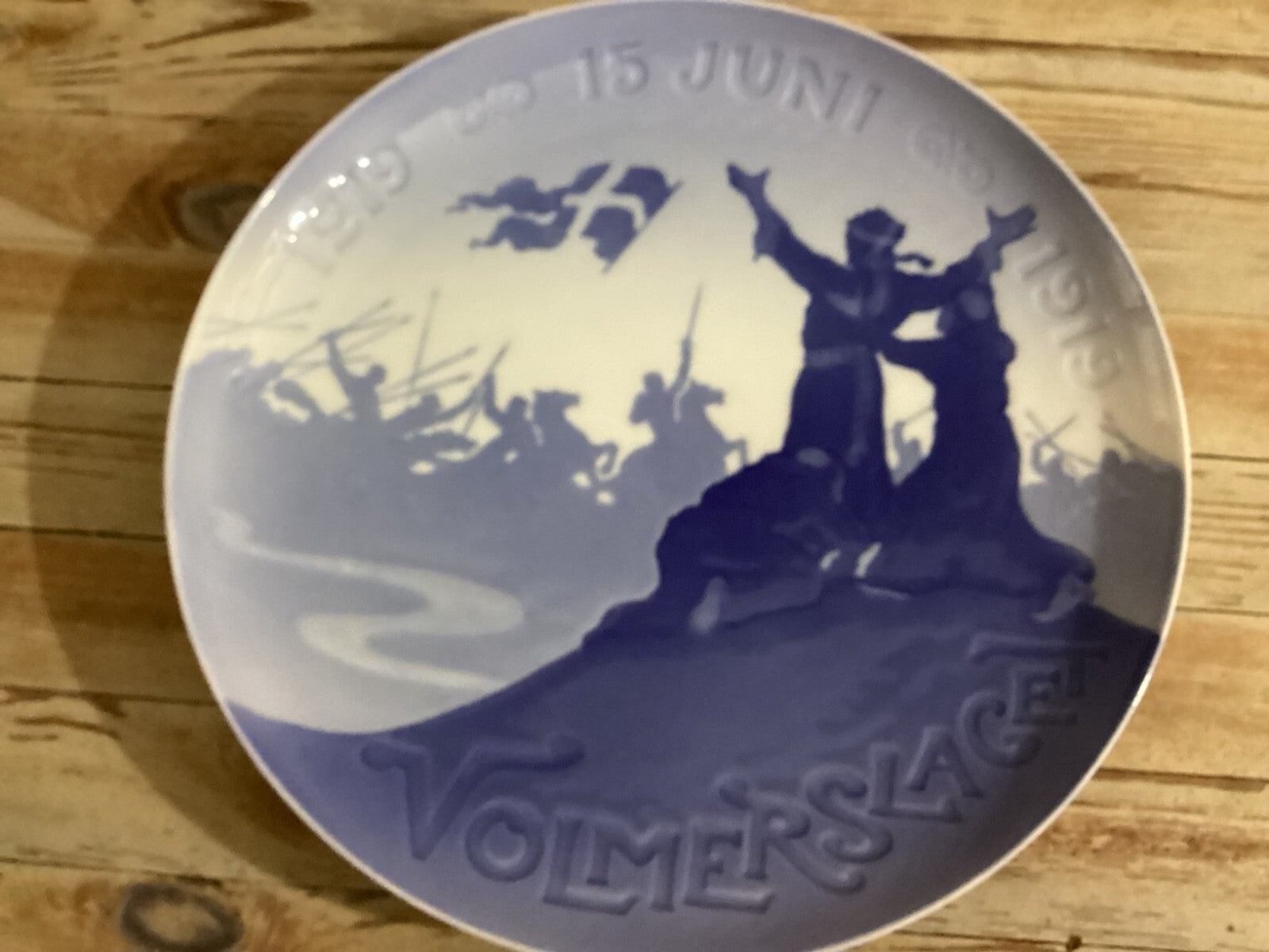 Bing & Grondahl Volmerslaget Wall Hanging Collectible Display Plate