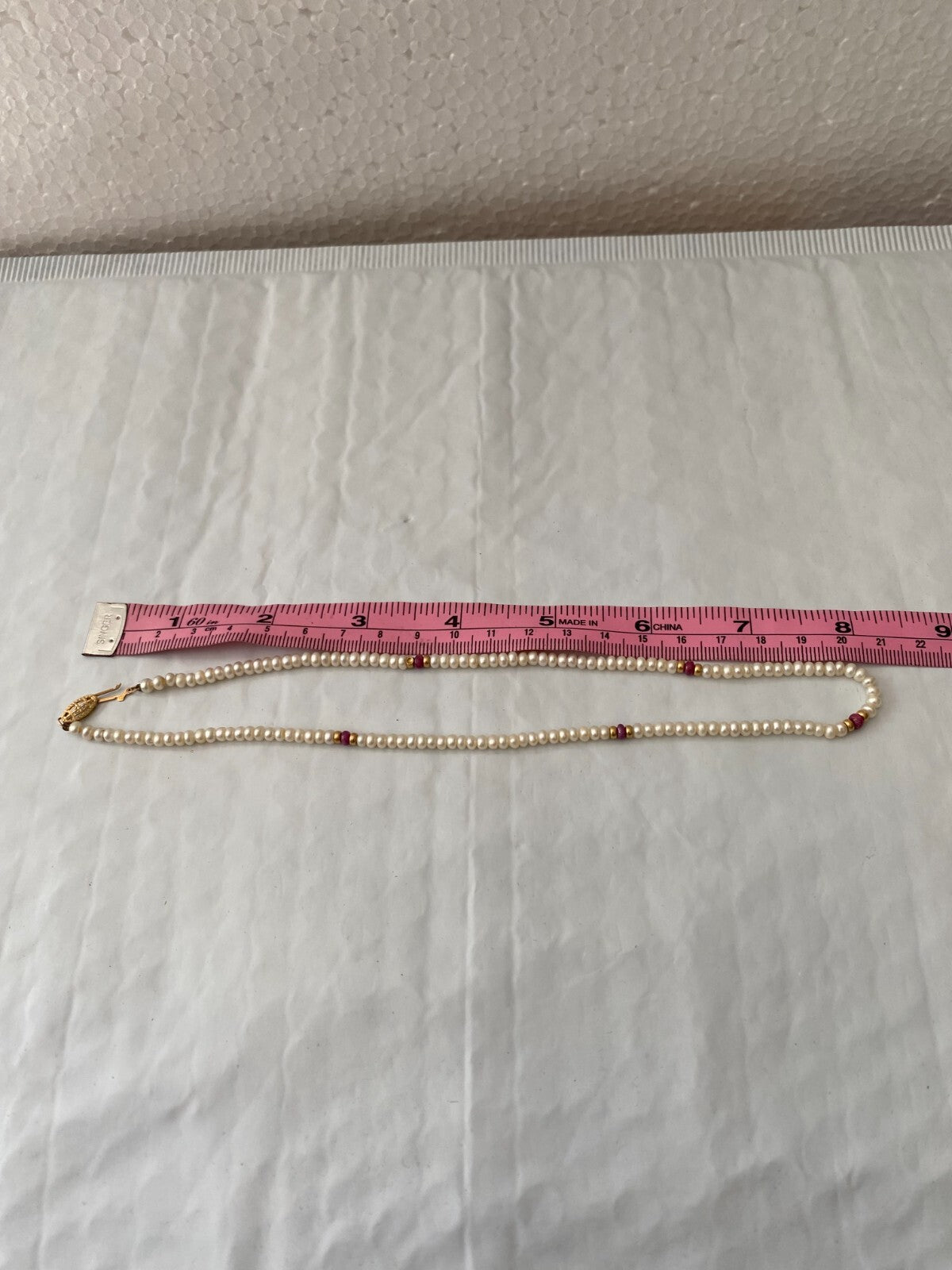 Elegant Akoya Pearls With Gold Beads Choker Necklace