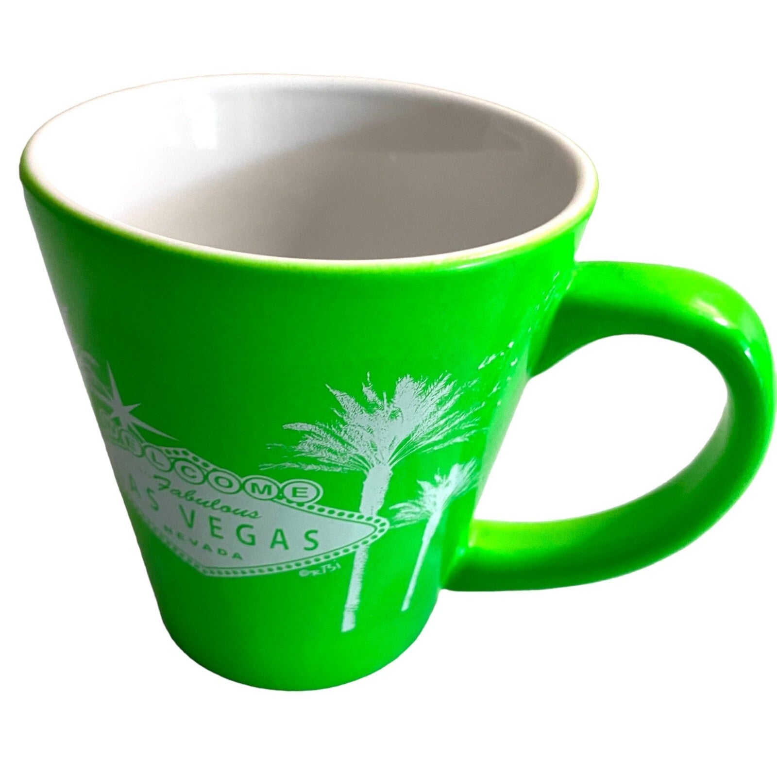 Vintage Green Las Vegas Coffee Mugs