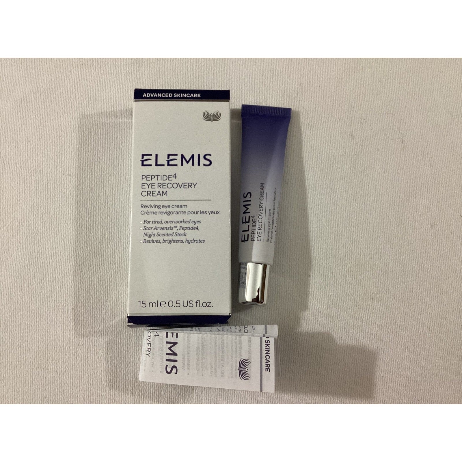 Elemis Peptide4 eye recovery cream .5 oz
