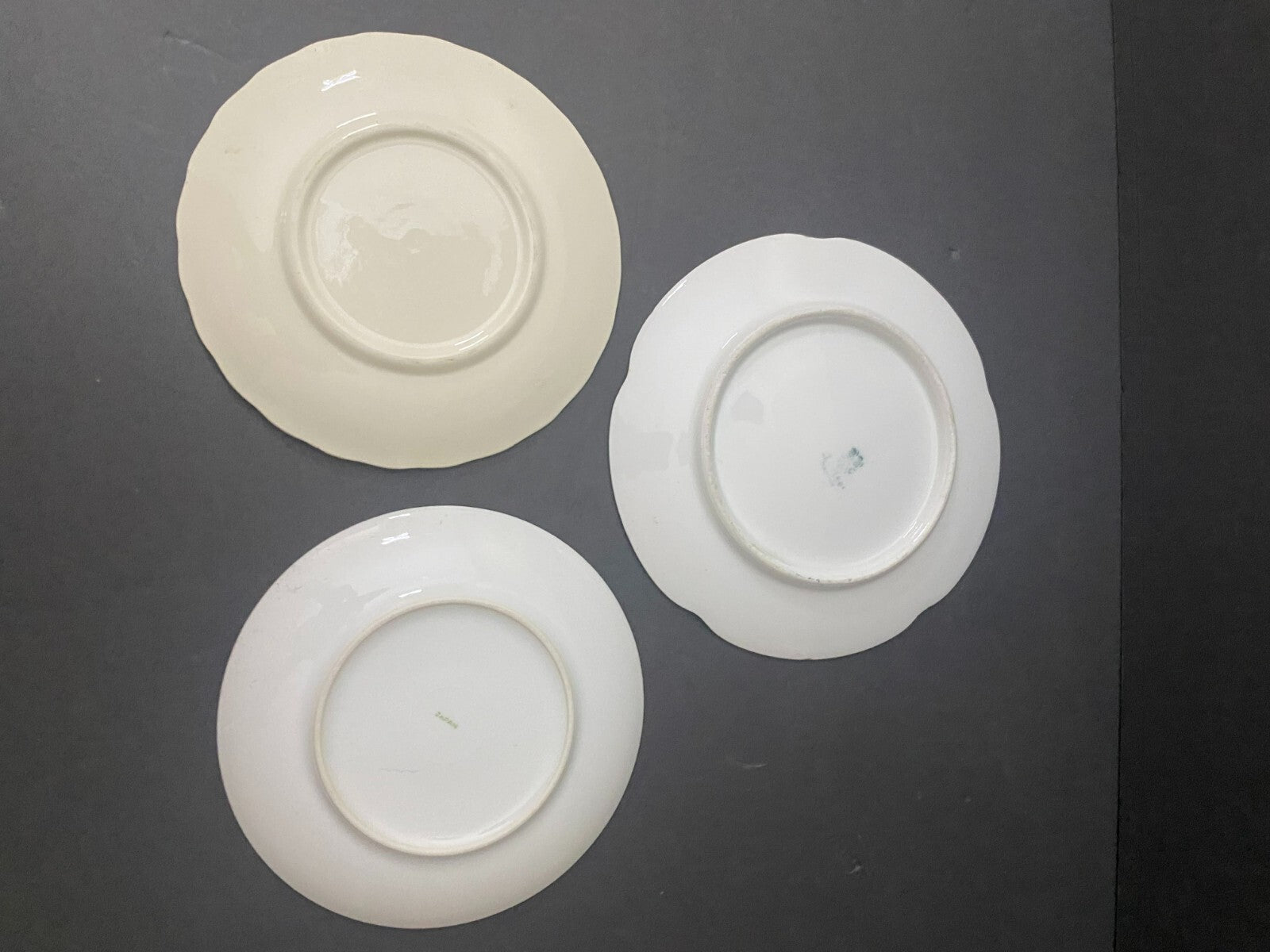 Lot Of 3 Multicolor Floral Blue Ridge Pottery , Bavarian, Limoges Small Plates