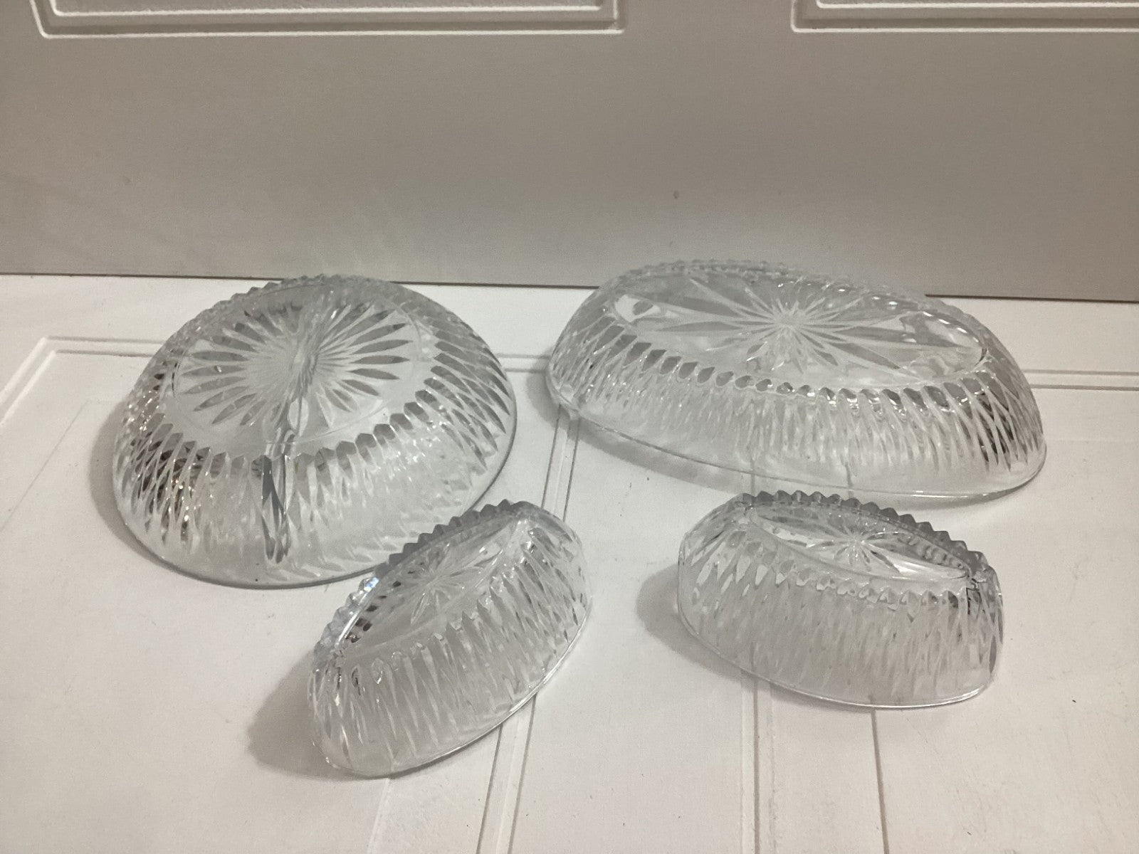 Set Of 4 Vintage Princess House Royal Highlights Serving Dishes