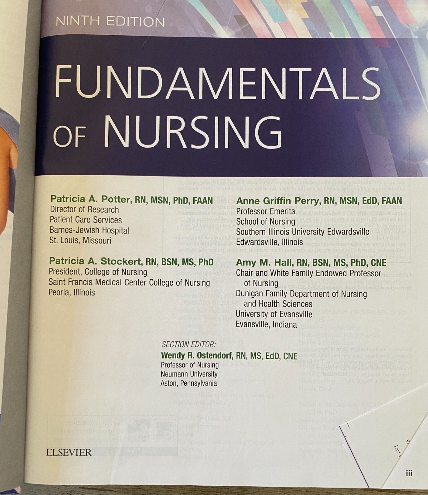 Fundamentals Of Nursing Ninth Edition Trade Paperback By Potter And Perry
