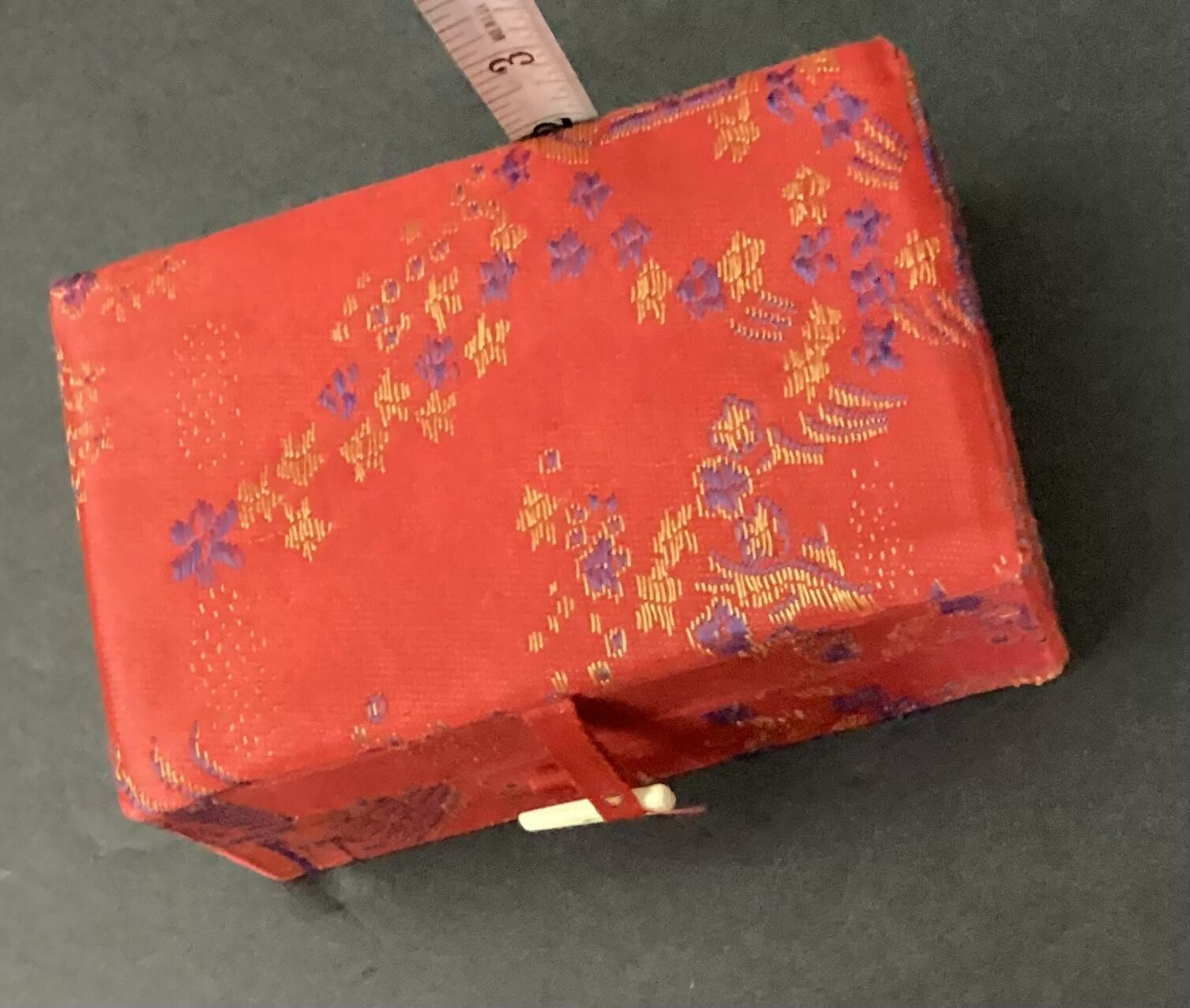 Asian Jade Signature Stamp With Red Ink